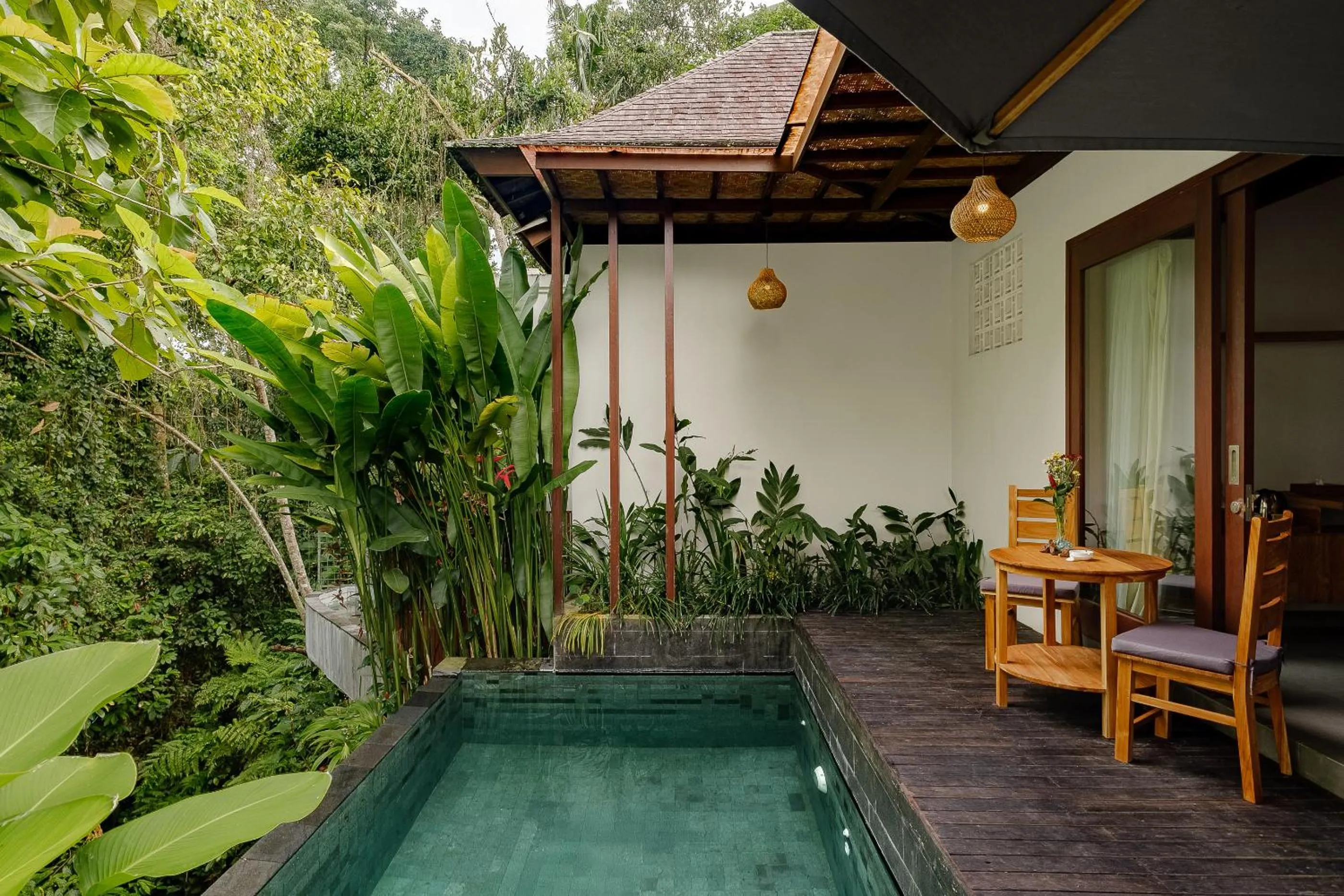 Dining area in Elitya Ubud Villa
