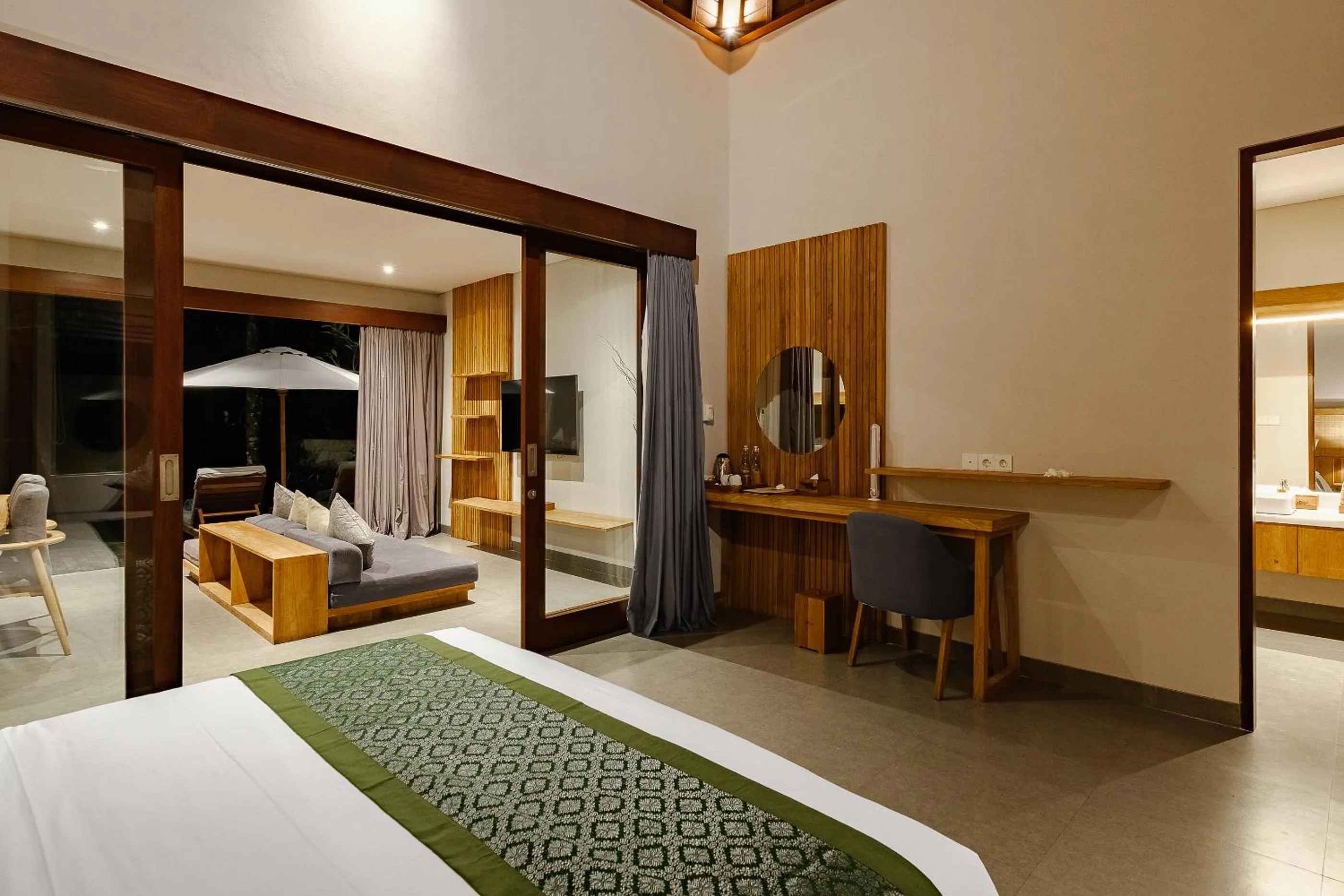 Bed in Elitya Ubud Villa