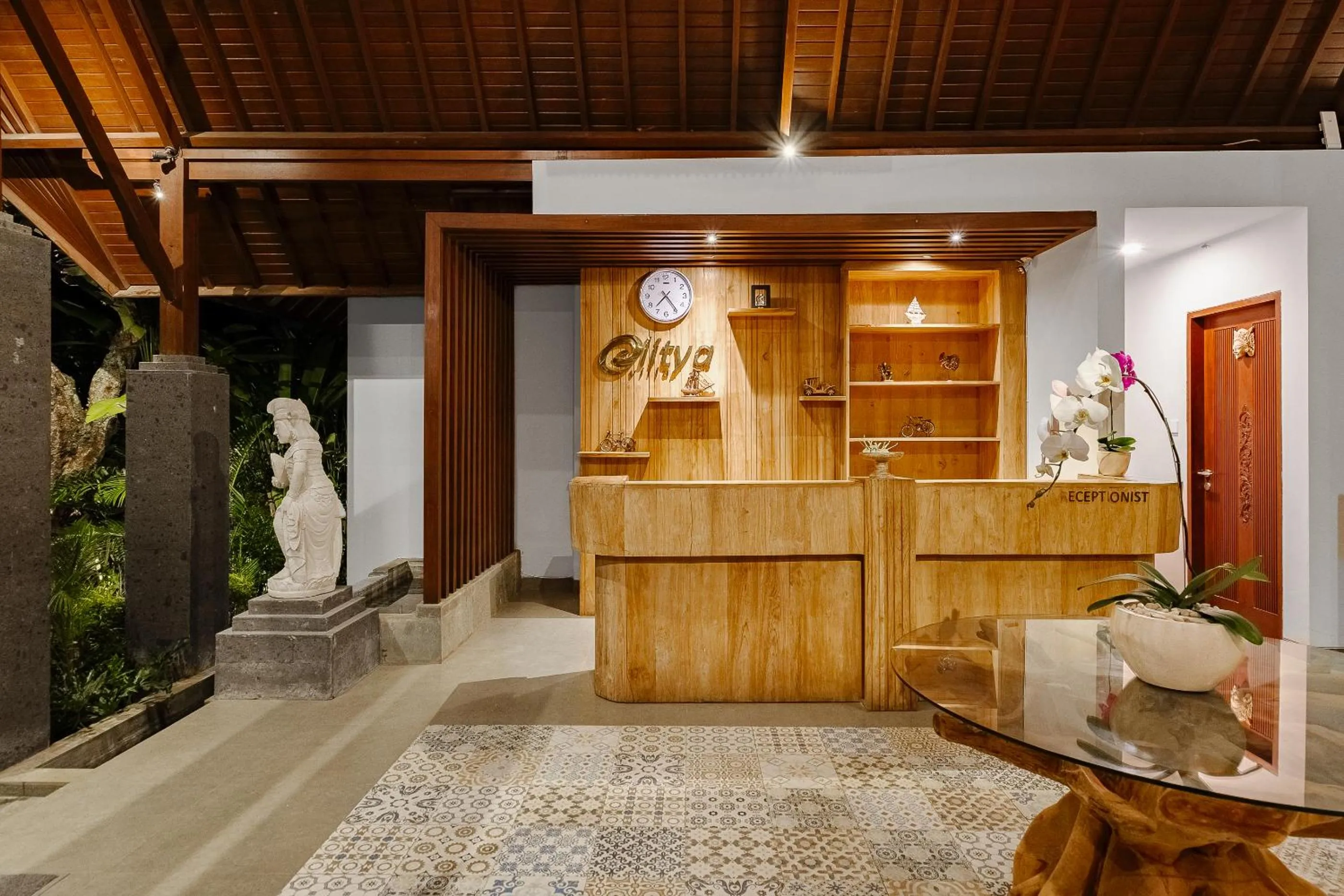 Lobby or reception in Elitya Ubud Villa
