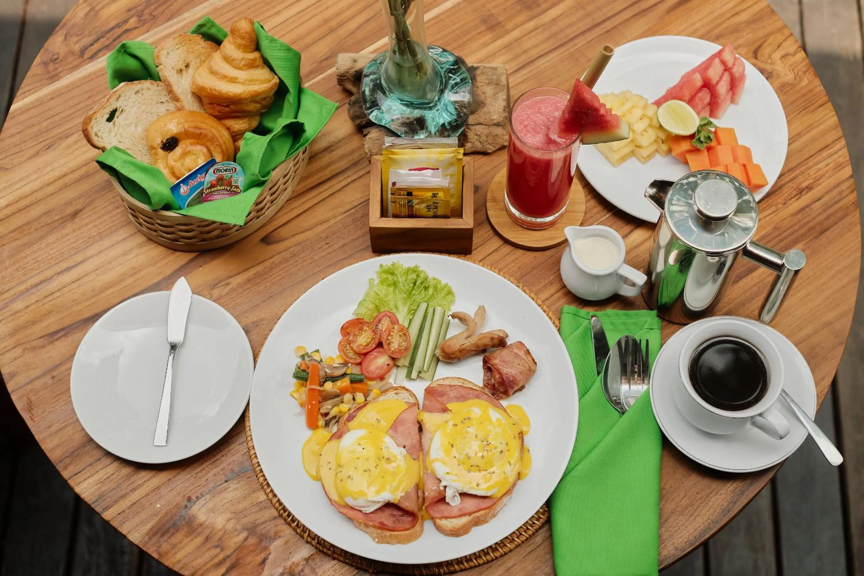 Food in Elitya Ubud Villa