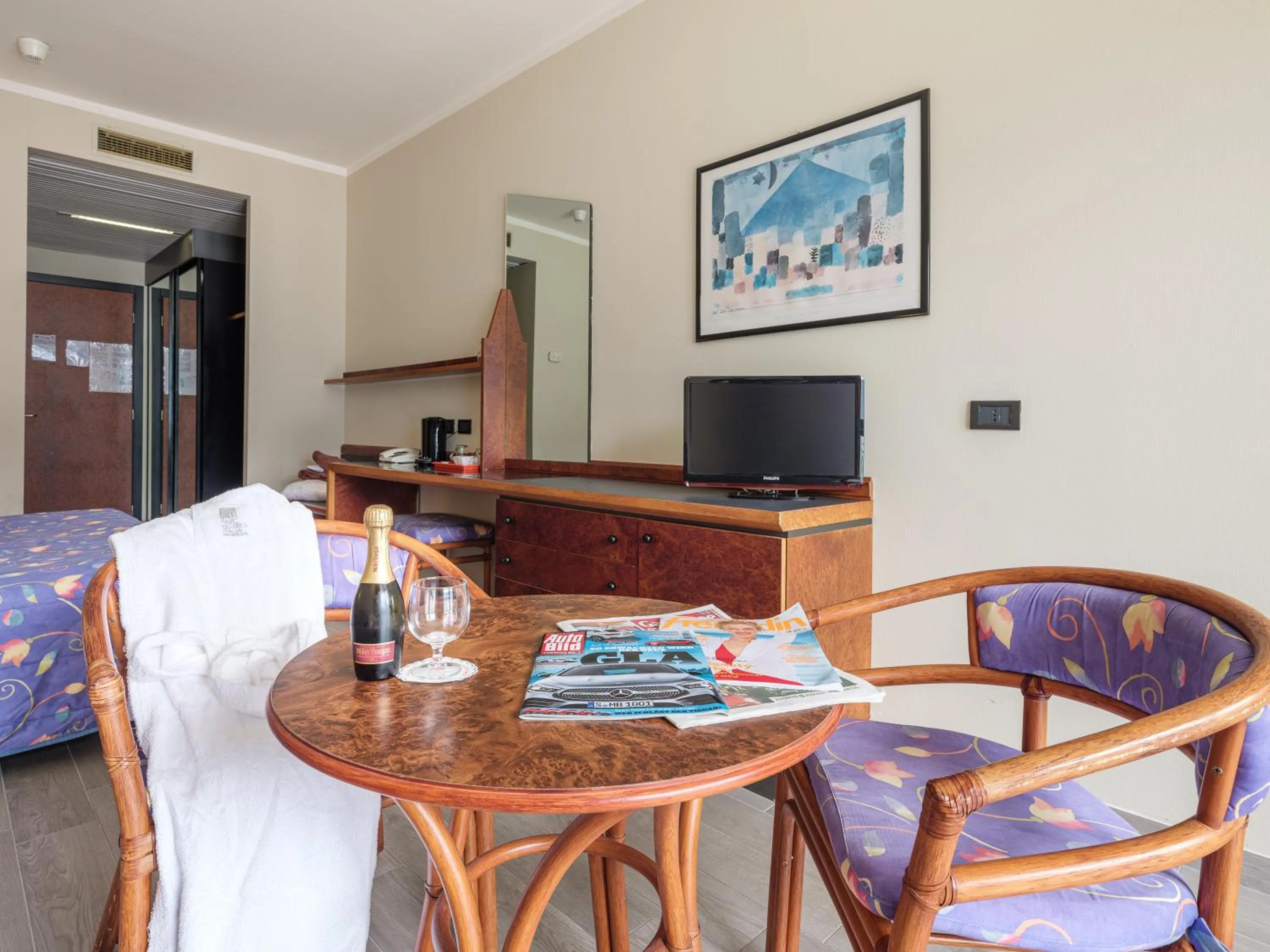 Bedroom in Hotel San Pietro