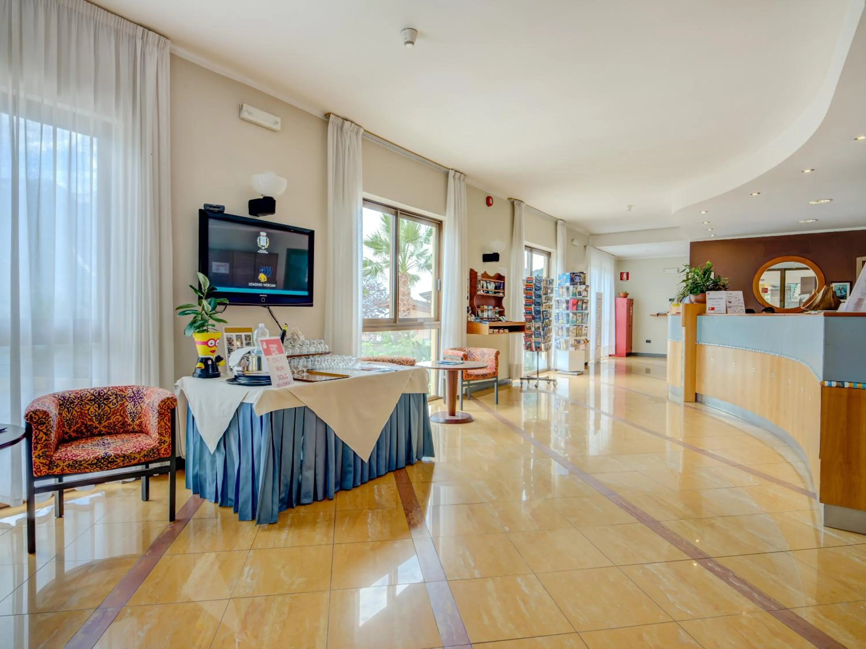 Lobby or reception in Hotel San Pietro