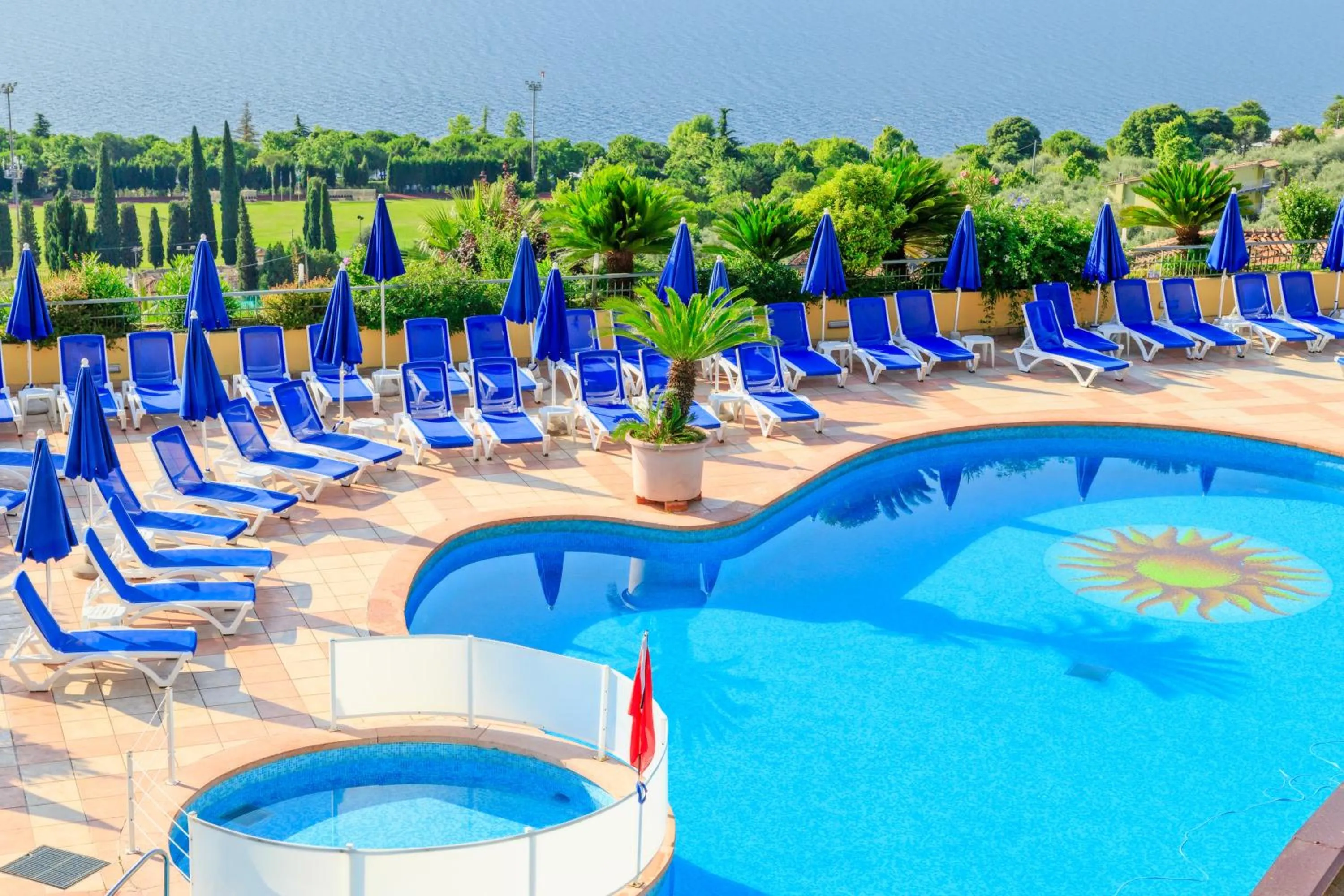 Lake view in Hotel San Pietro