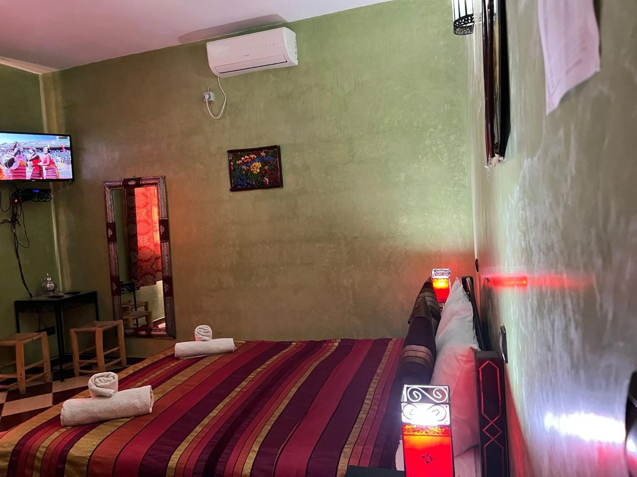 Bed in Maison d´hôtes Amazir