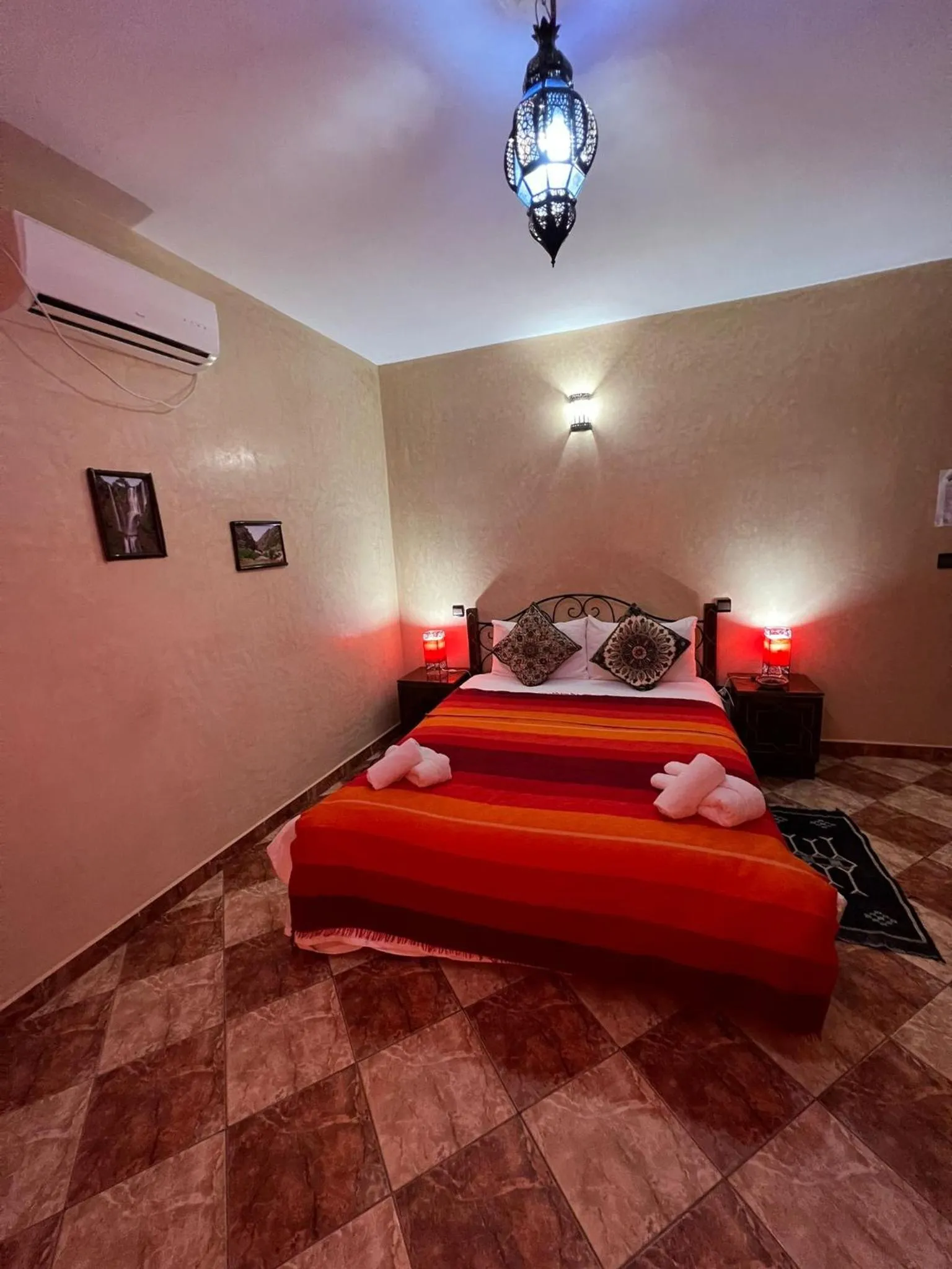 Bed in Maison d´hôtes Amazir