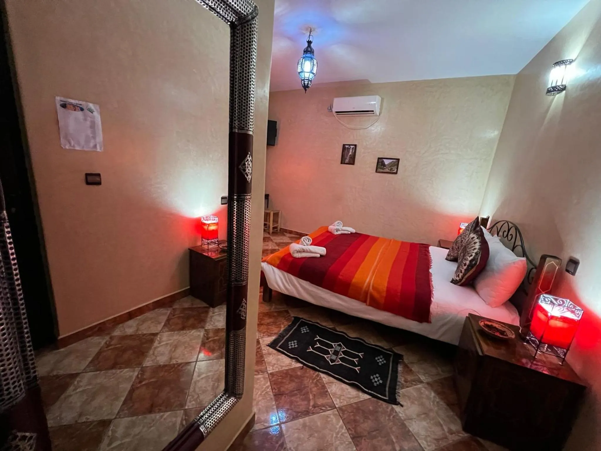 Bed in Maison d´hôtes Amazir