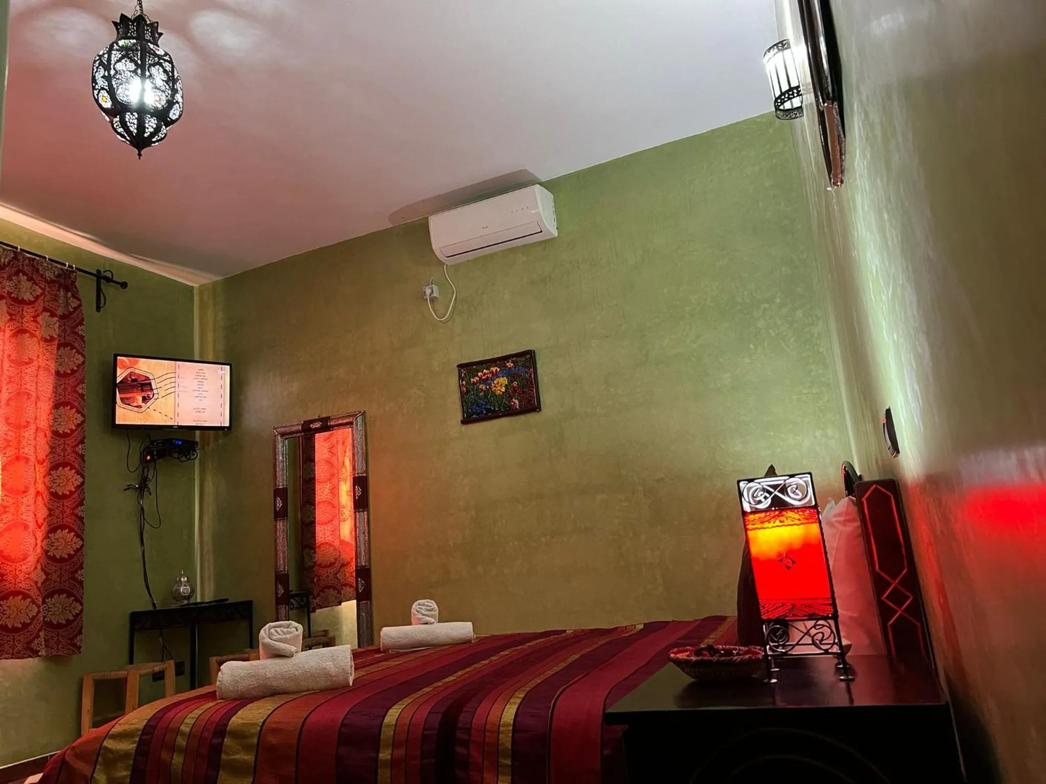 Bed in Maison d´hôtes Amazir