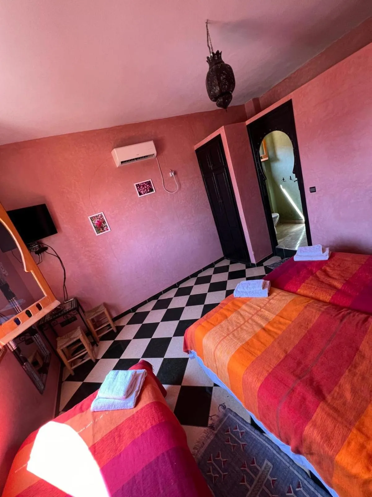 Bed in Maison d´hôtes Amazir