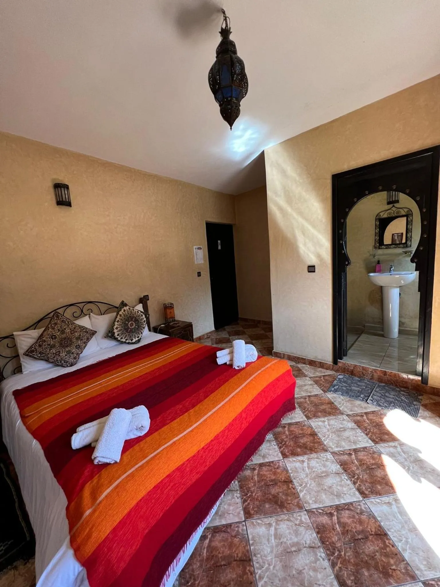 Bed in Maison d´hôtes Amazir