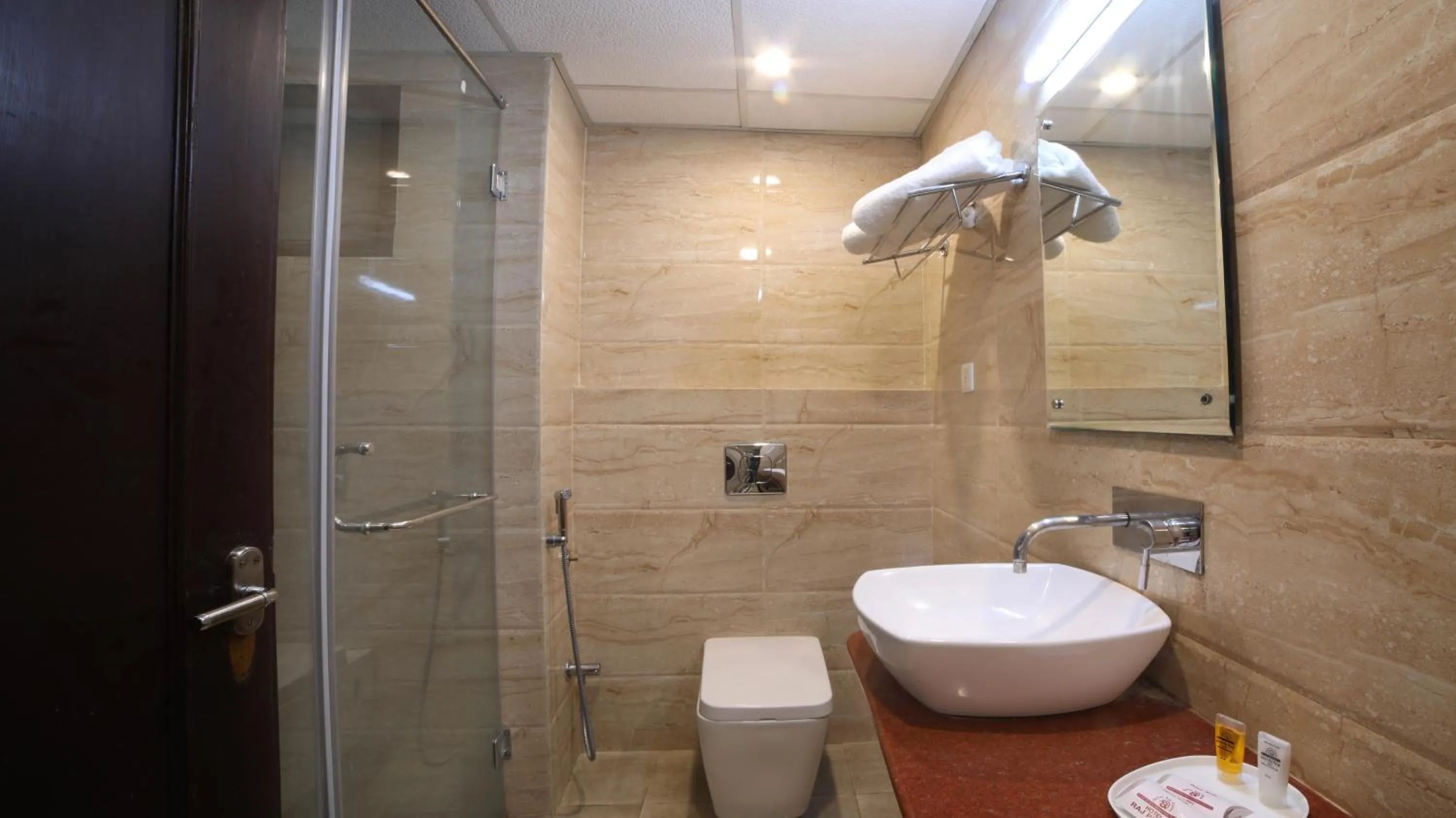 Bathroom in Cosmos Raj Plaza Jaipur