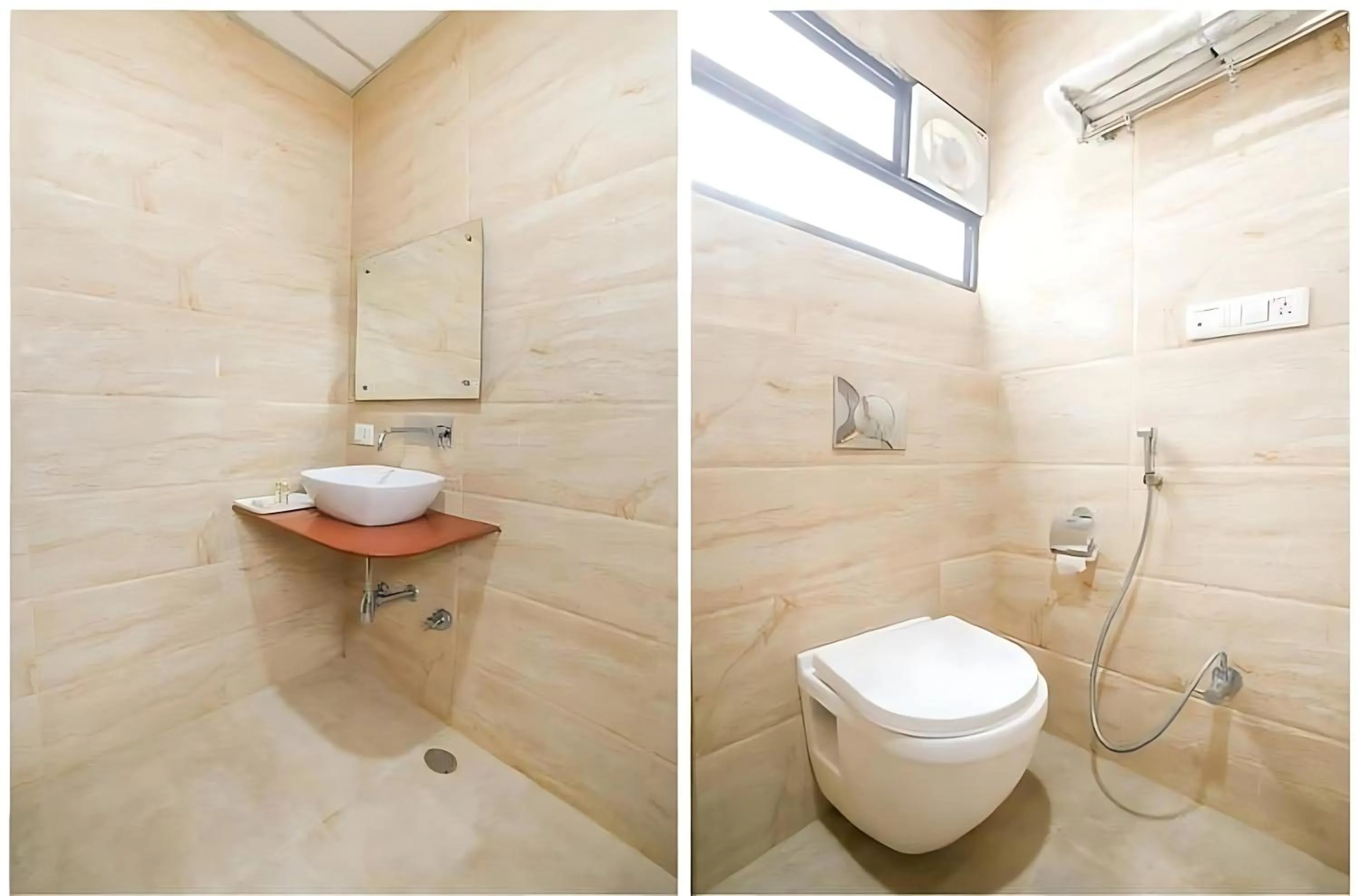 Bathroom in Cosmos Raj Plaza Jaipur