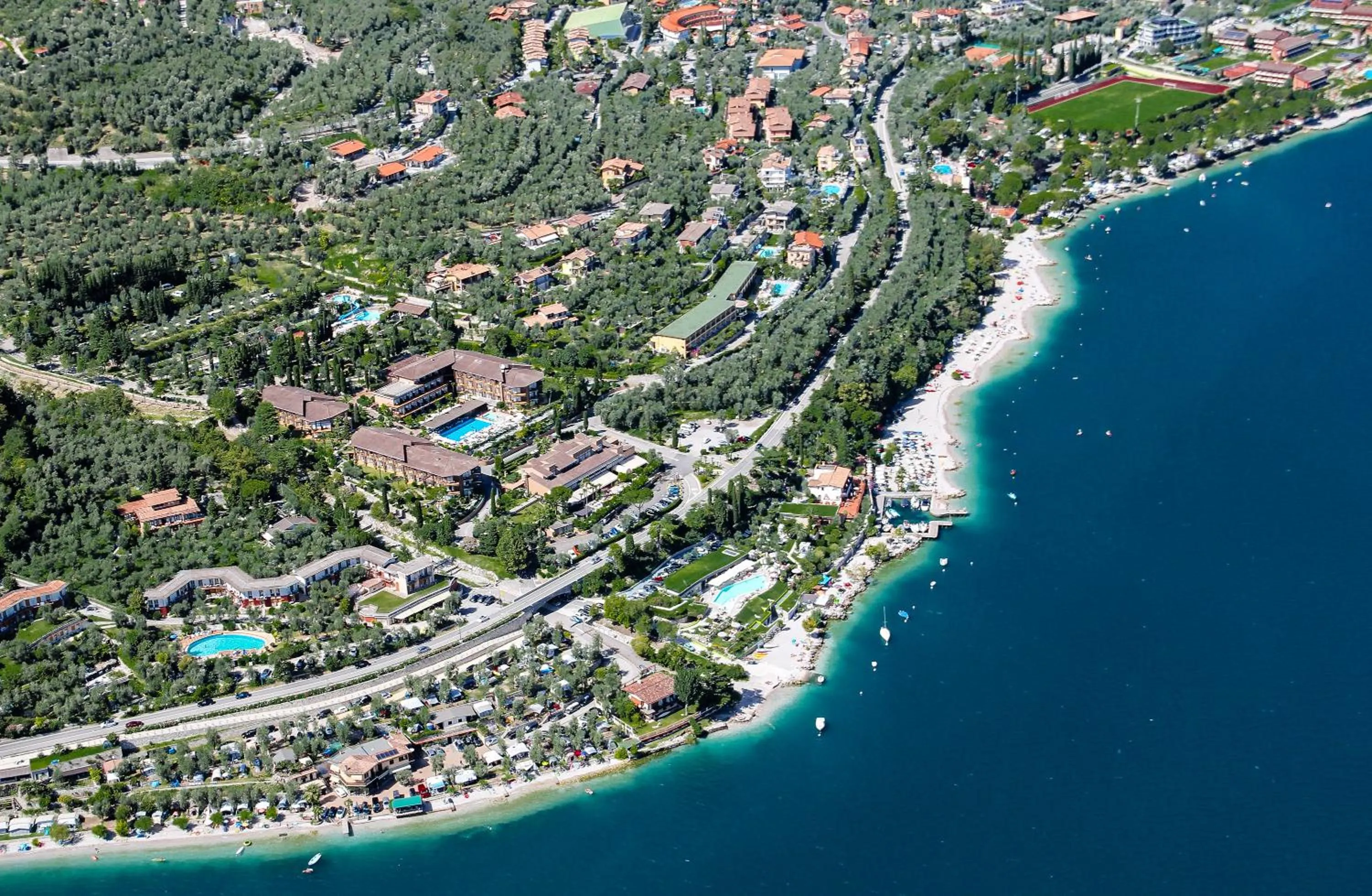 Bird's eye view in Hotel Leonardo Da Vinci