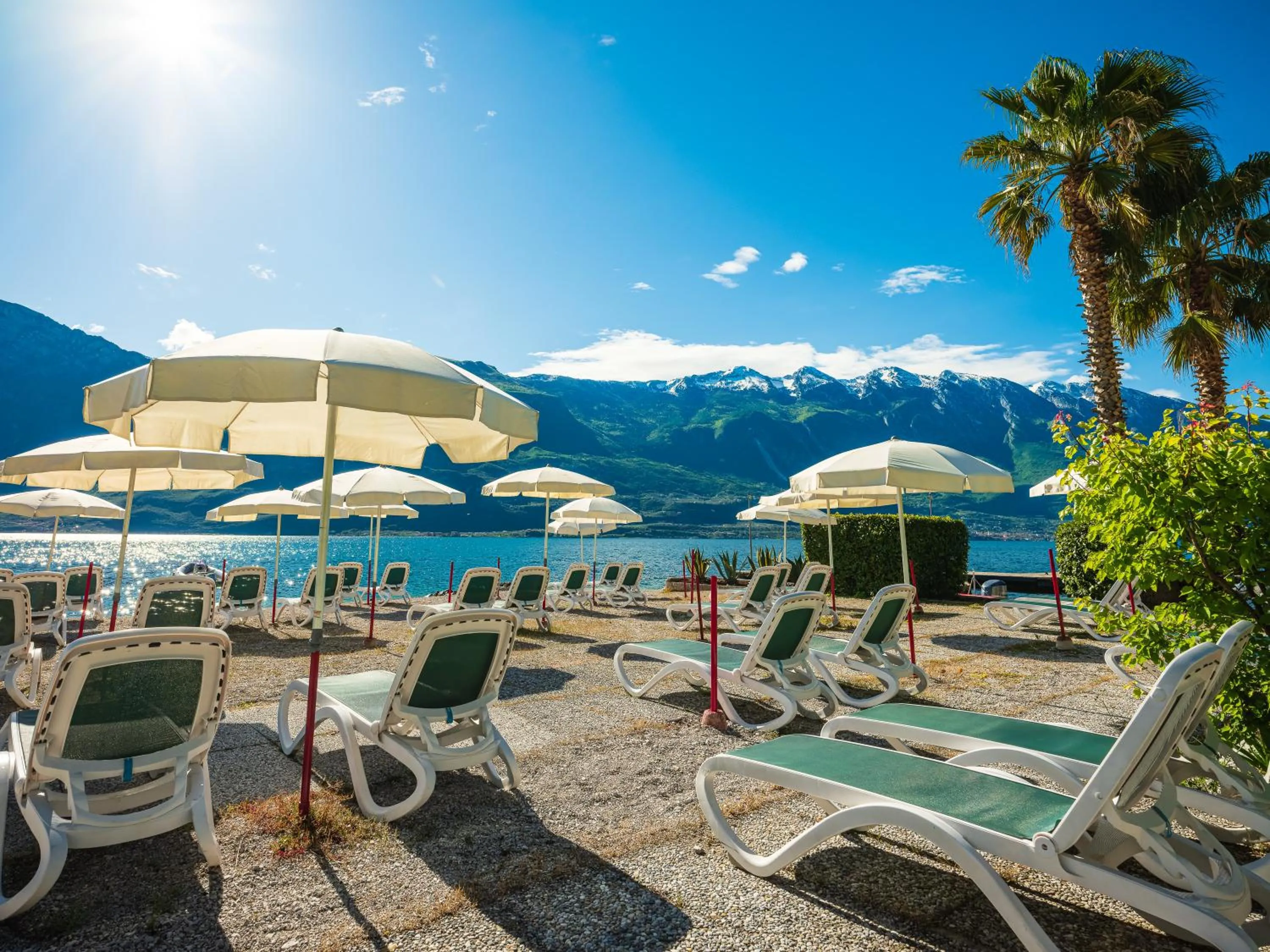 Beach in Hotel Leonardo Da Vinci