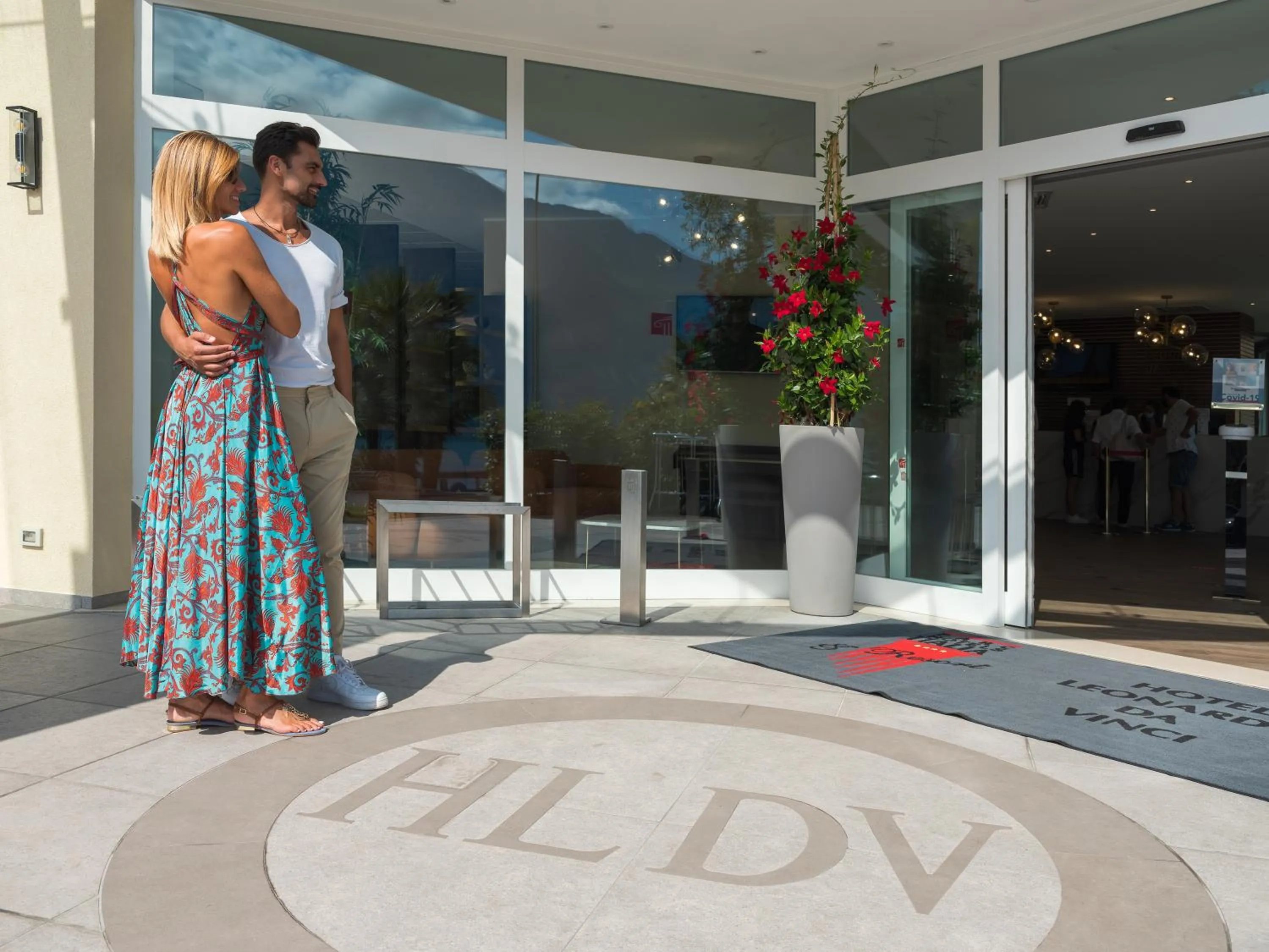 Facade/entrance in Hotel Leonardo Da Vinci