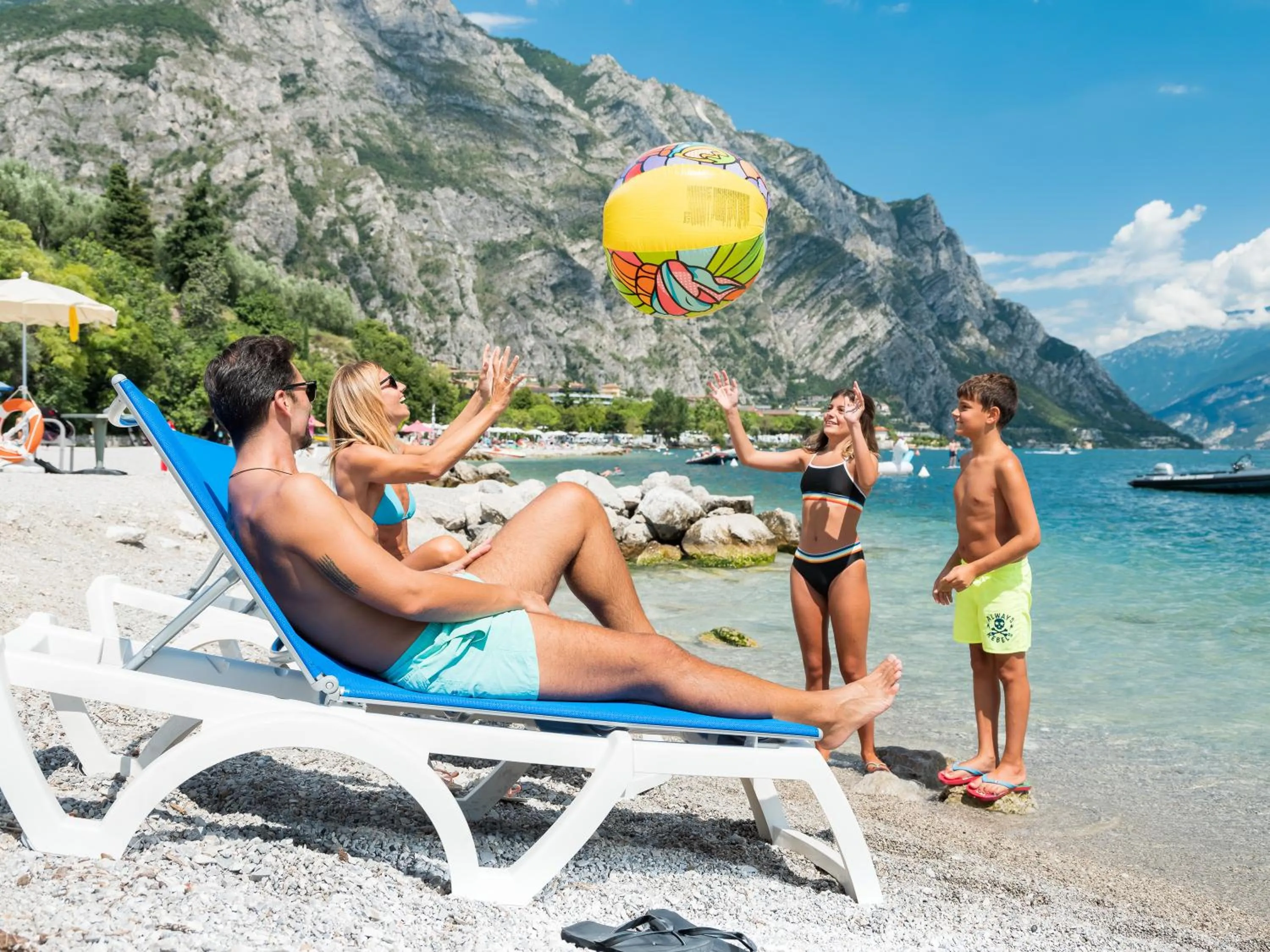 Beach in Hotel Leonardo Da Vinci