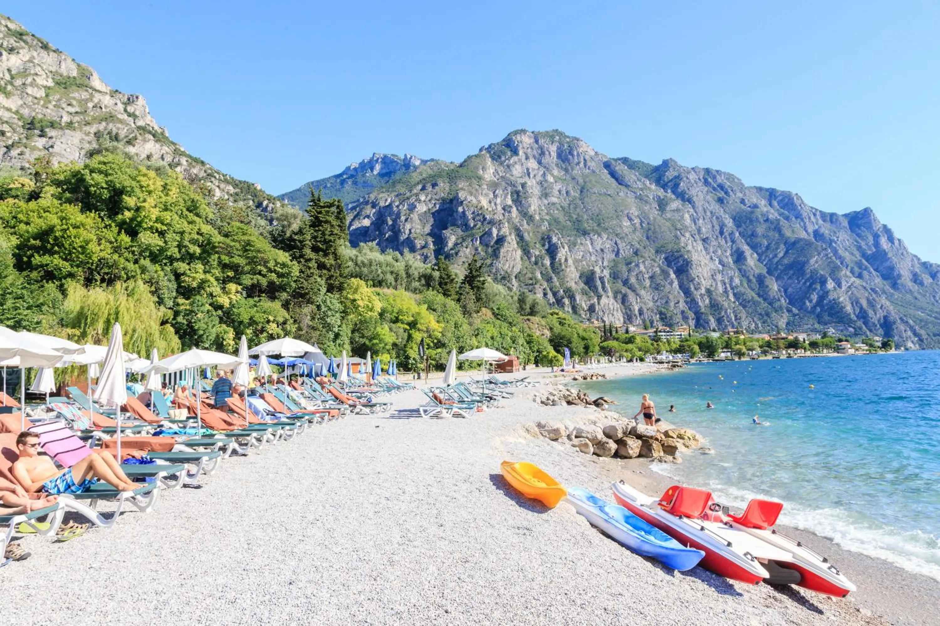 Beach in Hotel Leonardo Da Vinci