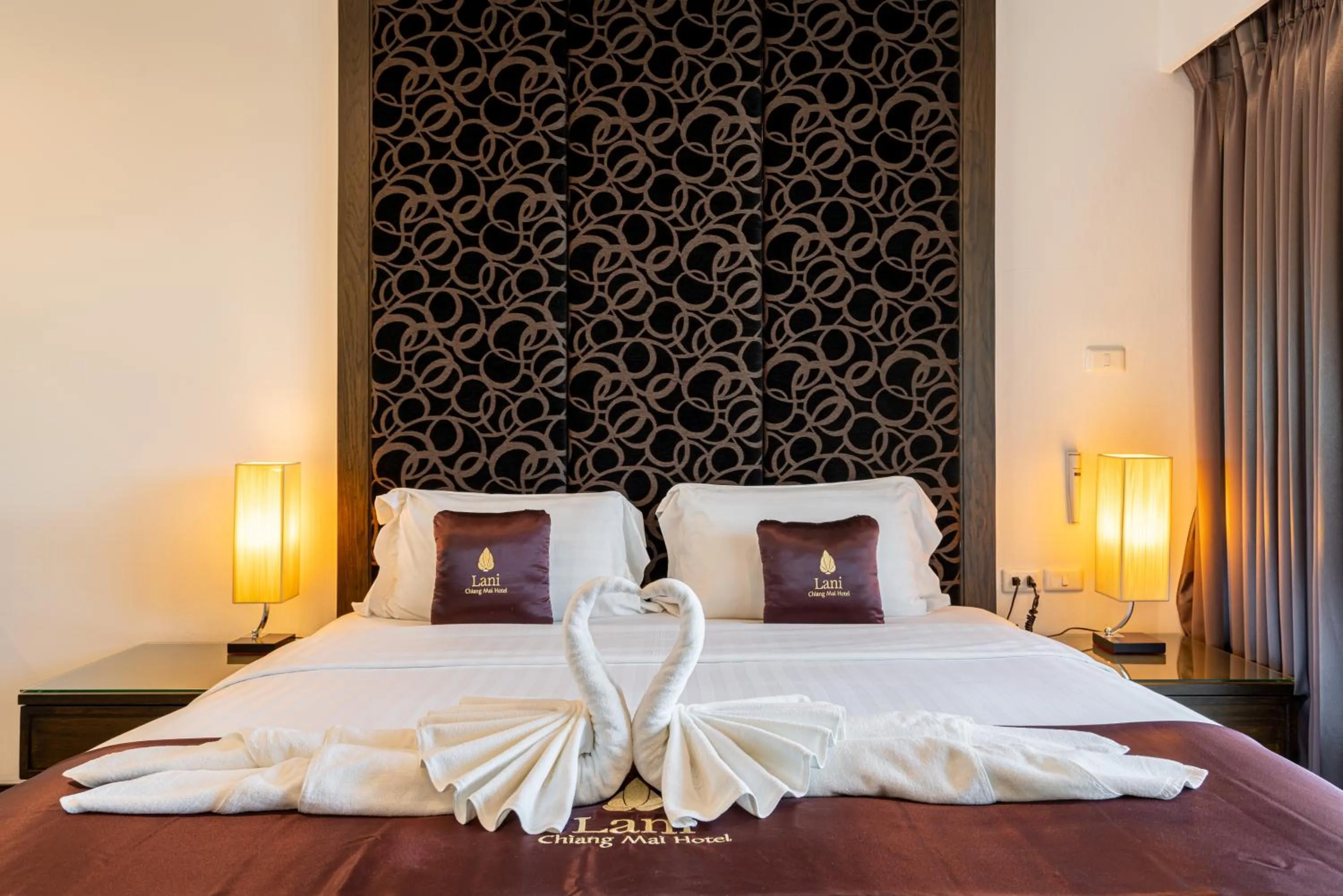 Photo of the whole room, Bed in Lani Chiang Mai Hotel