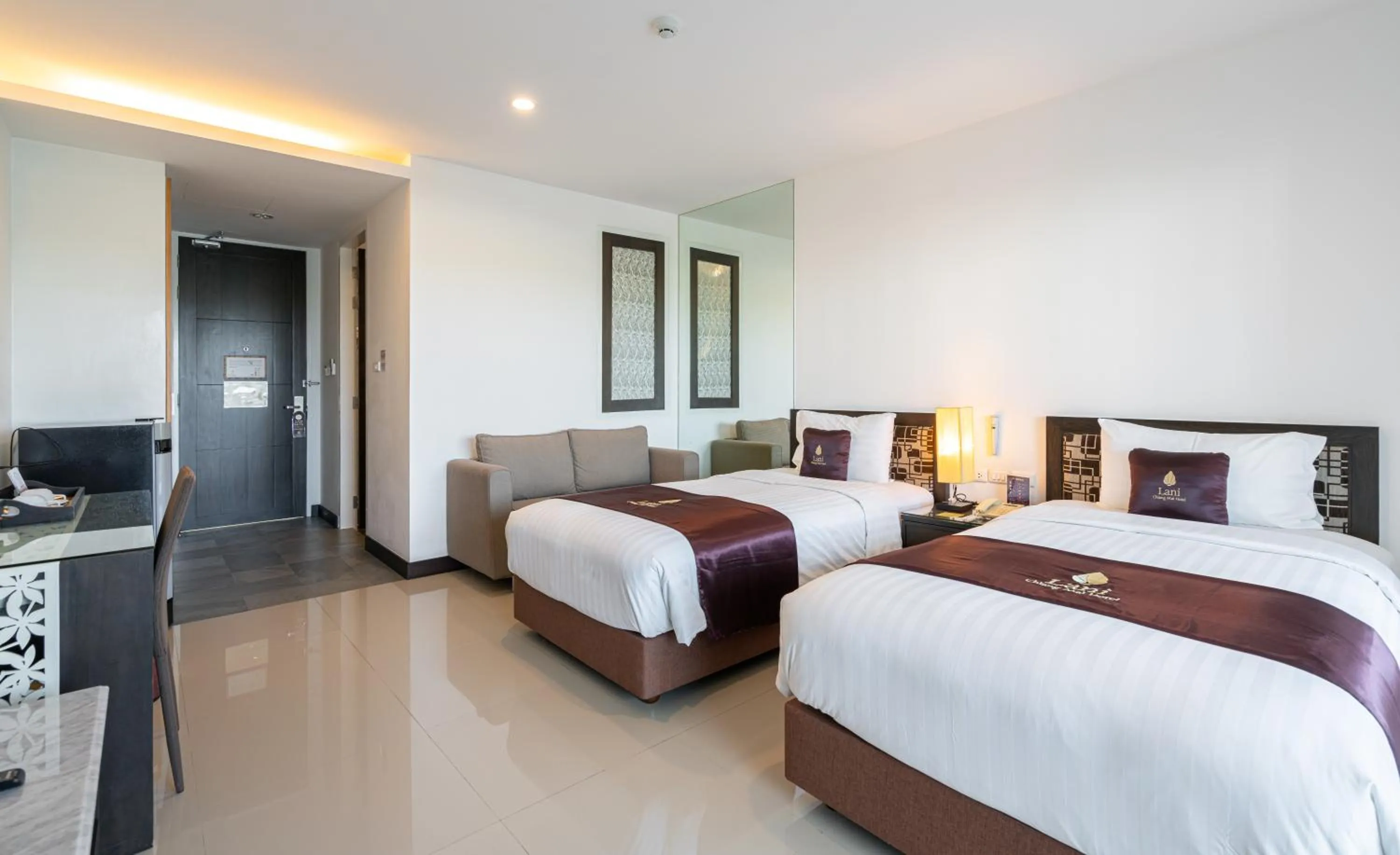 Photo of the whole room, Bed in Lani Chiang Mai Hotel