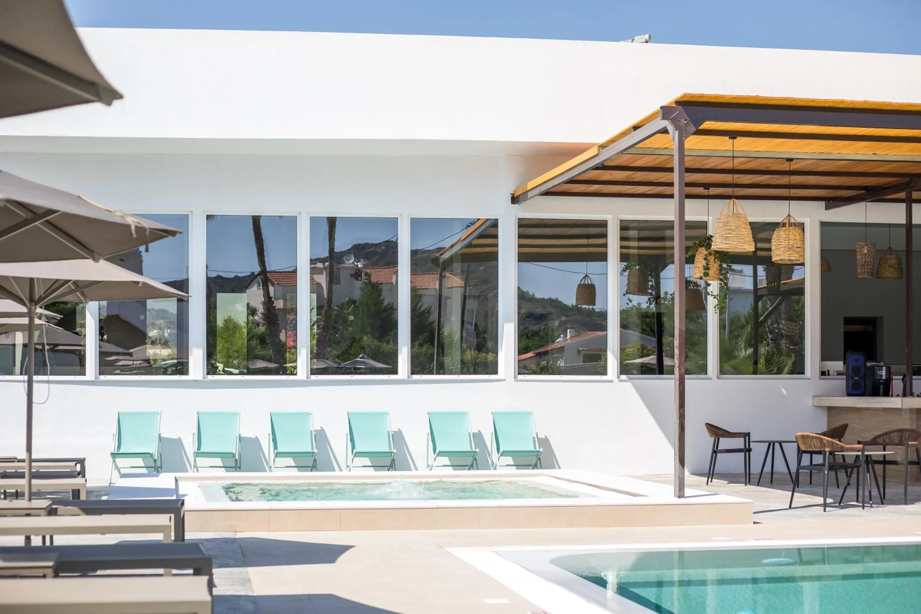 Swimming pool in Lime Hotel Faliraki