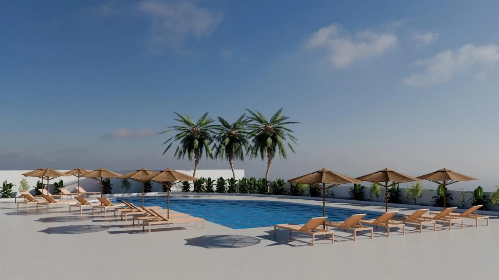 Swimming pool in Lime Hotel Faliraki