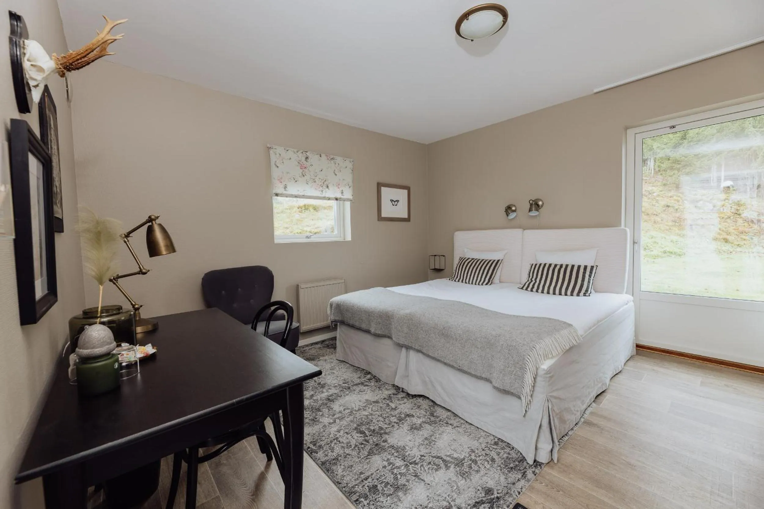 Property building, Bed in Bauergården