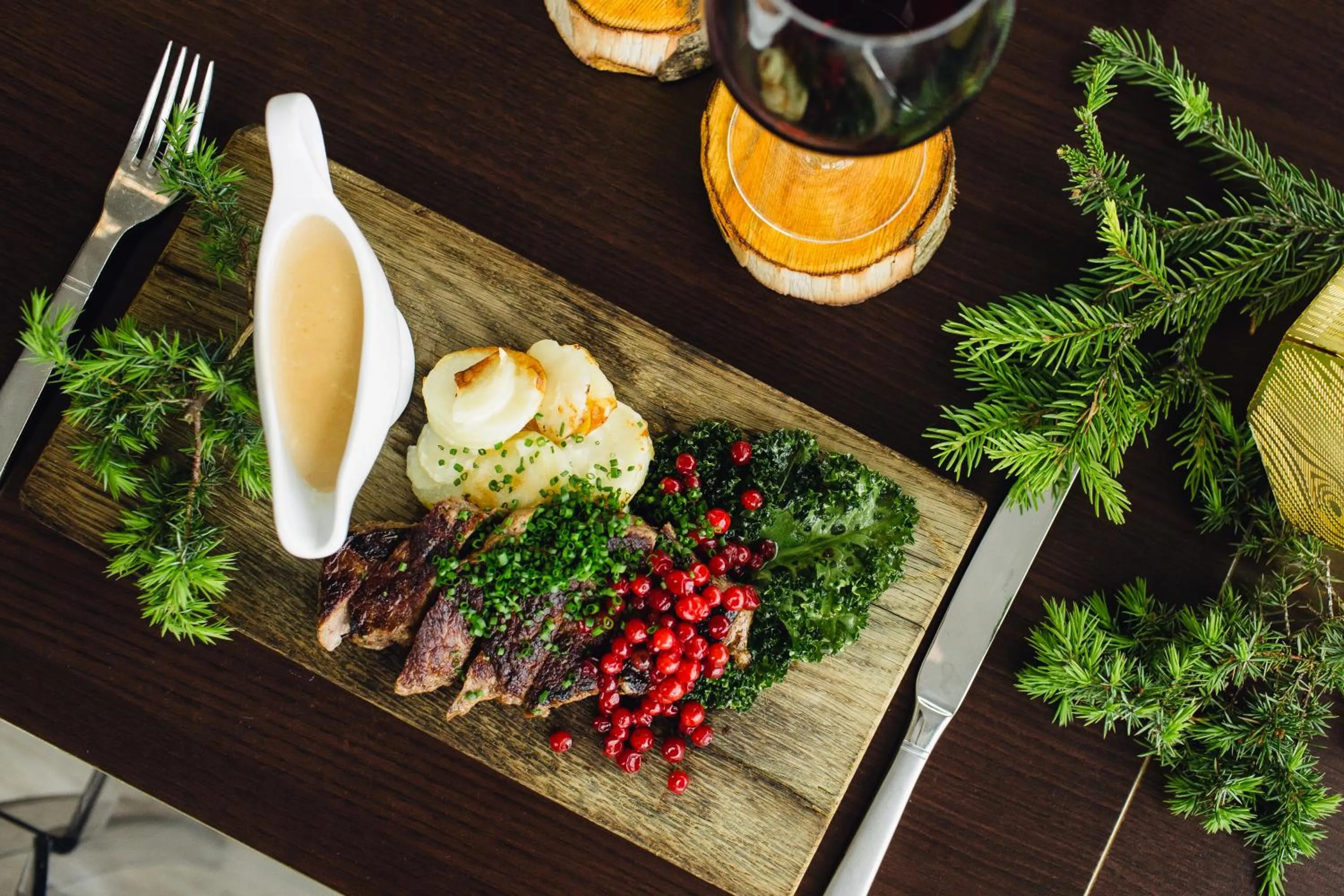 Restaurant/places to eat in Bauergården