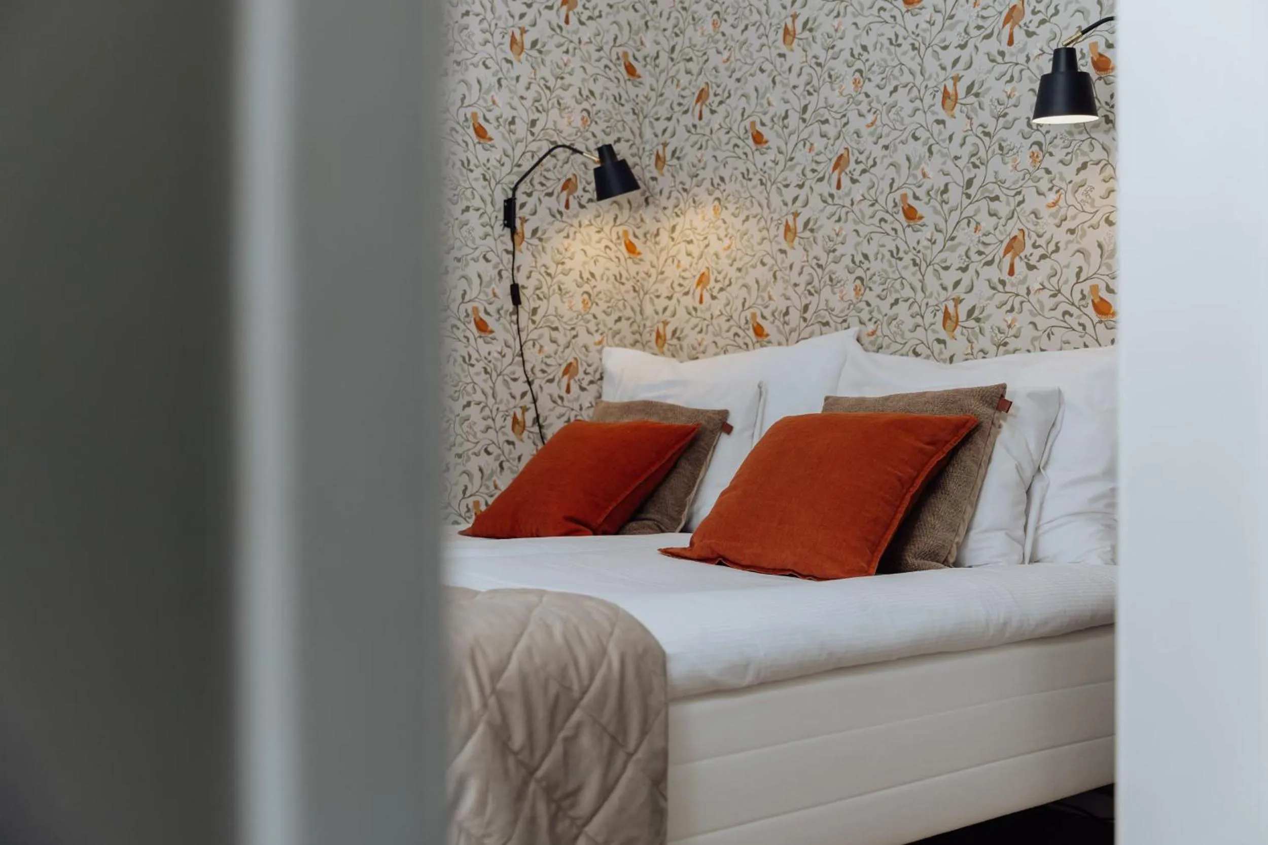 Property building, Bed in Bauergården