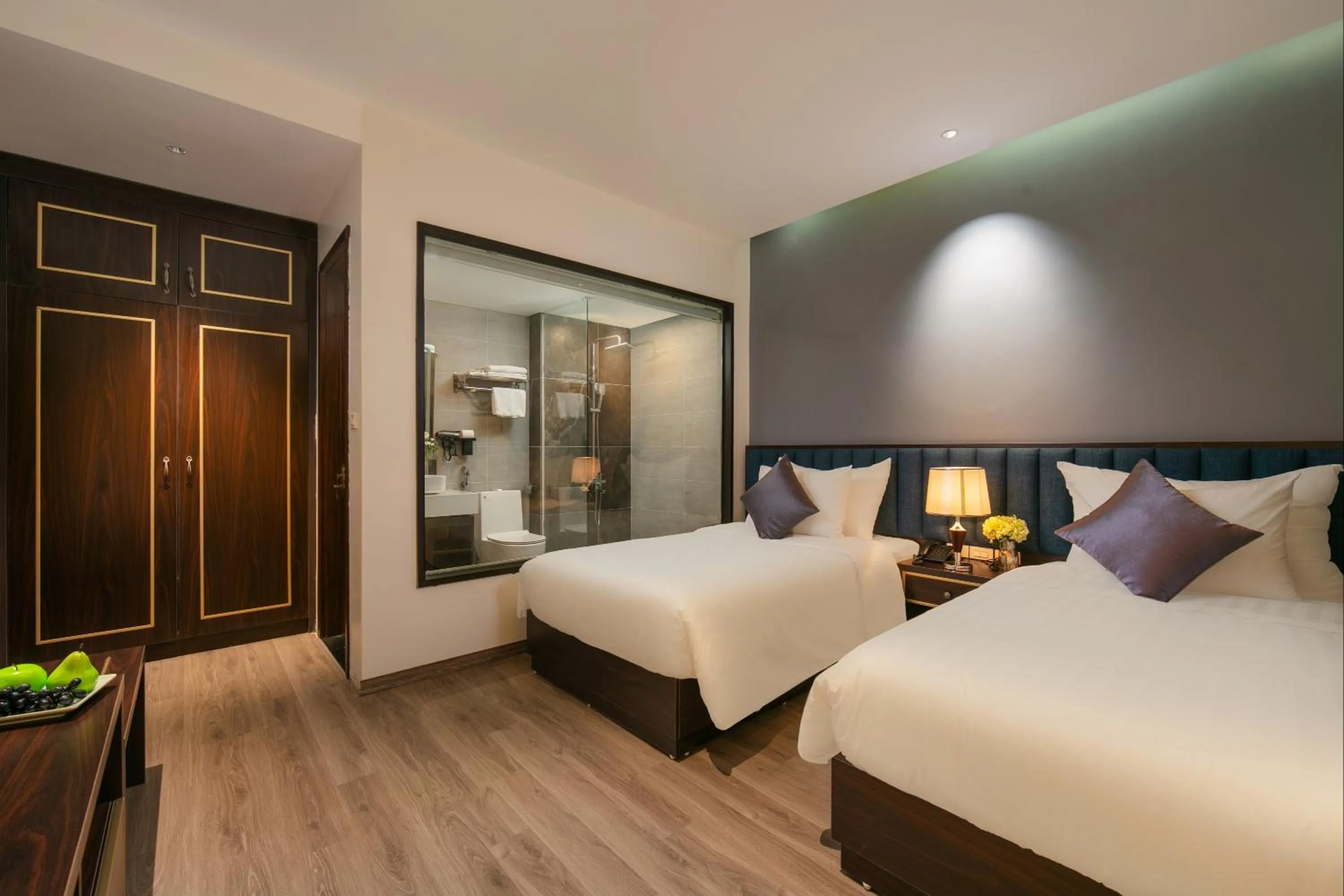 Photo of the whole room, Bed in Westlake Pearl Suites & Spa 70 Xuan Dieu - By Pegasy Group