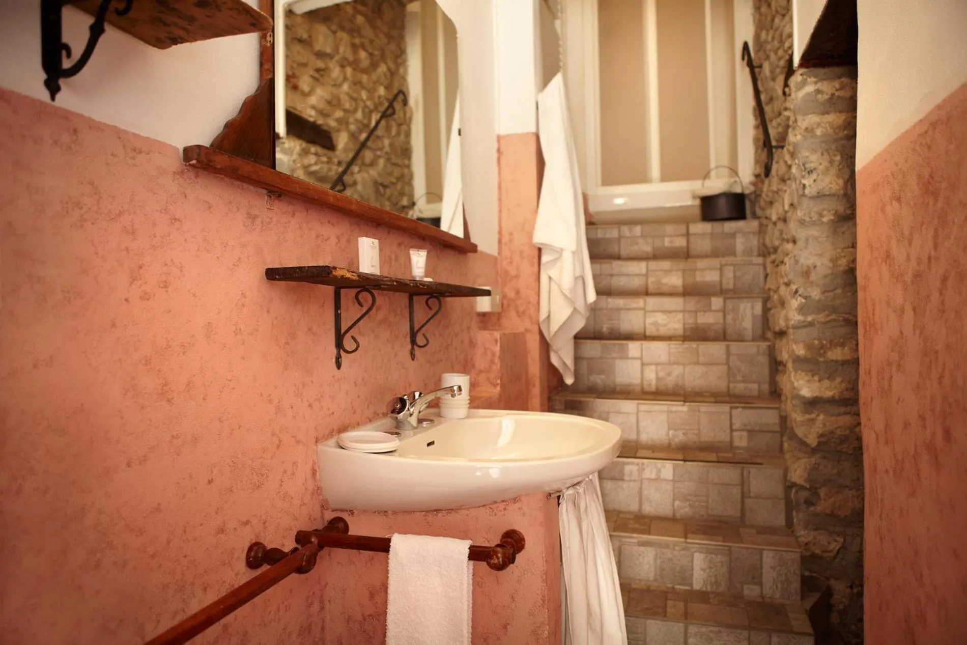 Bathroom in Antico Borgo Sanda Lago Maggiore