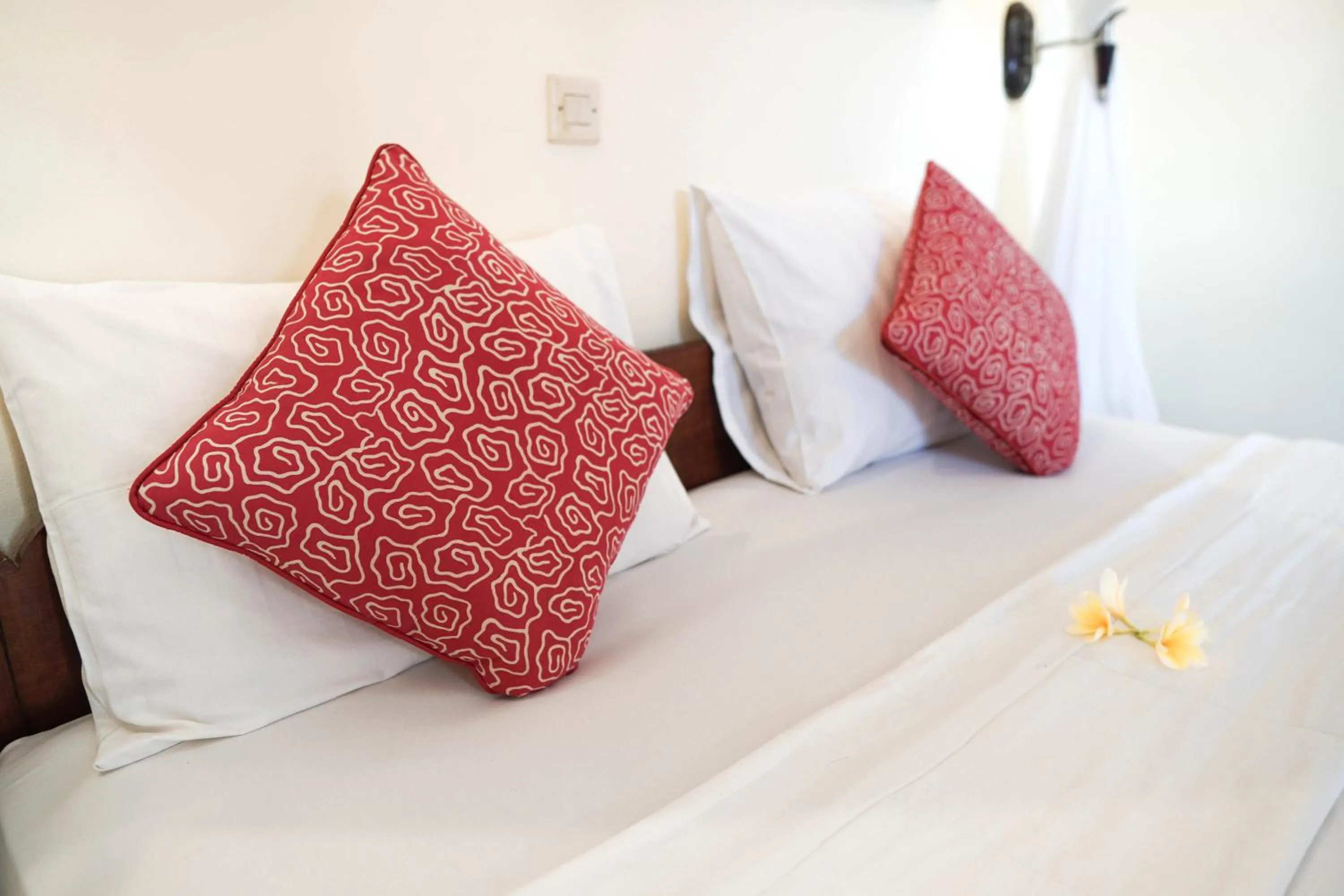 Bed in Raka House Accommodation