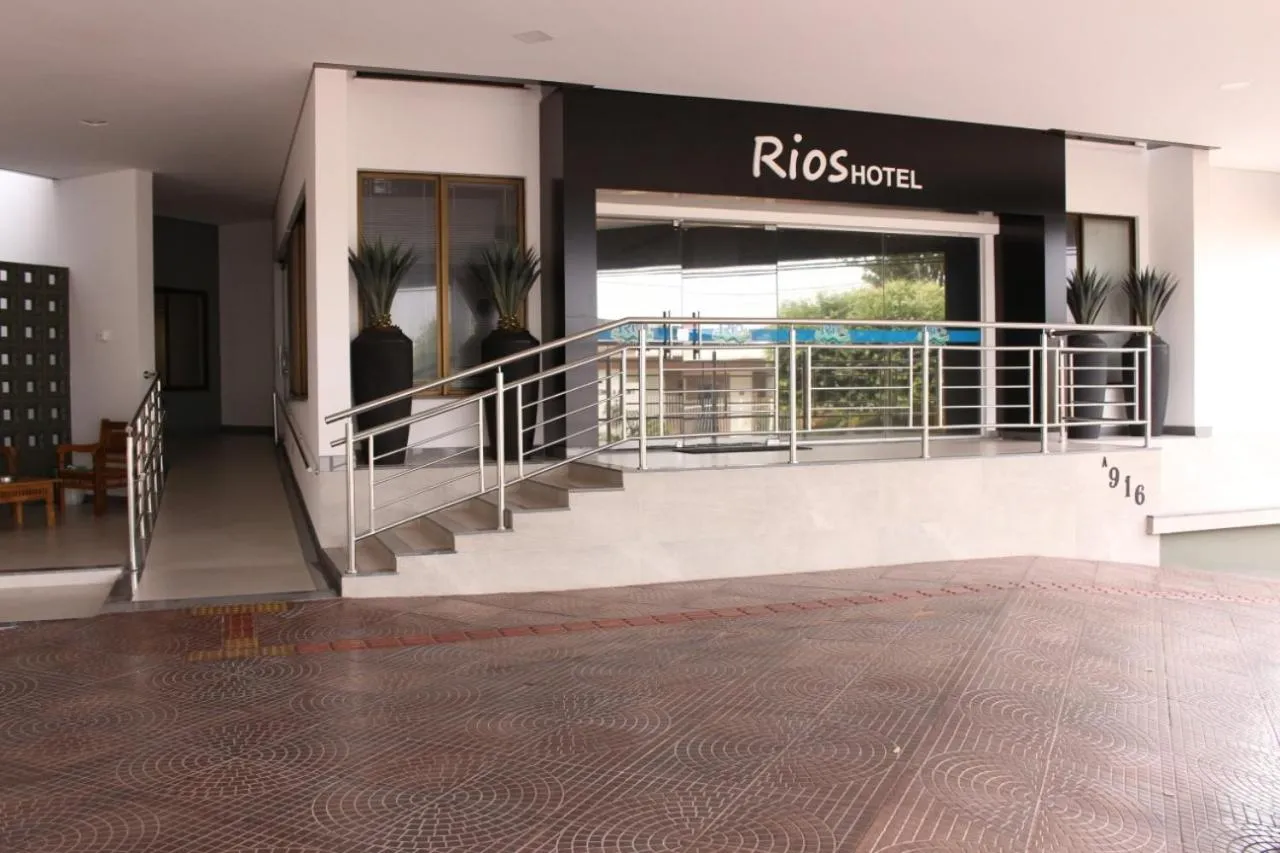 Facade/entrance in Rios Hotel