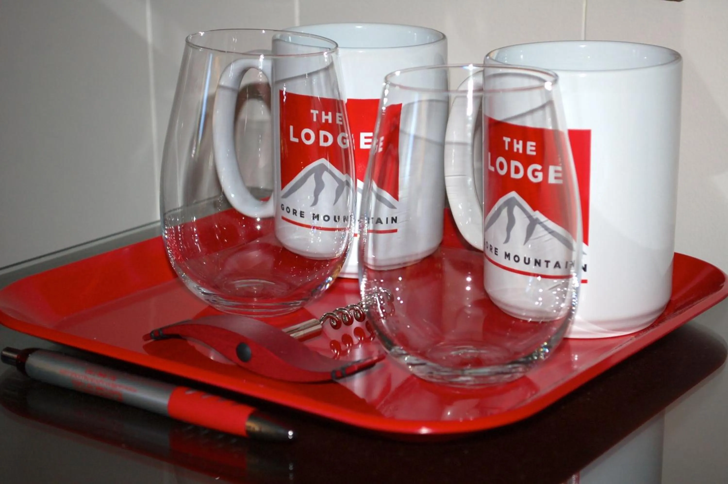 Logo/Certificate/Sign in Gore Mountain Lodge