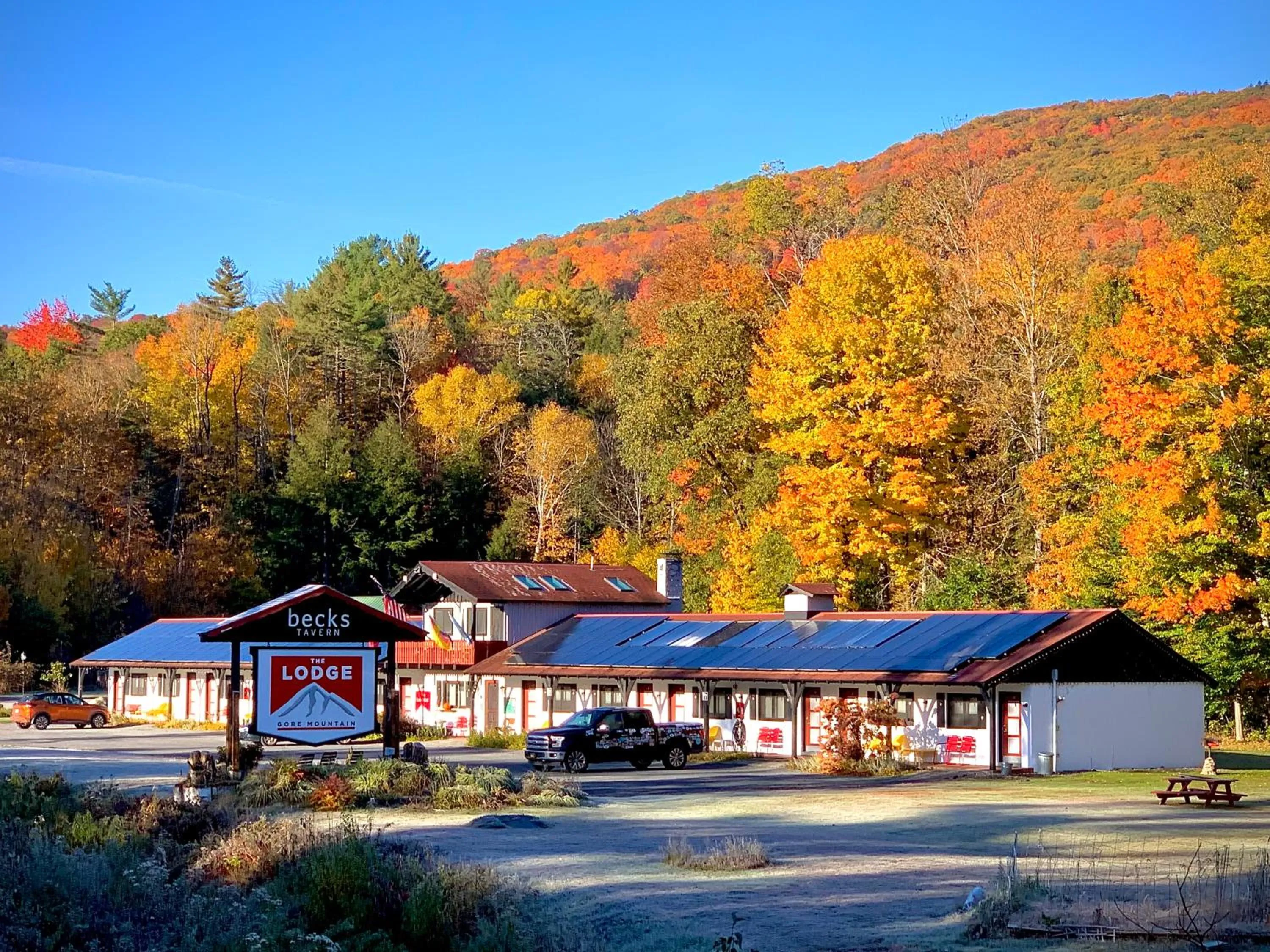 Property building in Gore Mountain Lodge