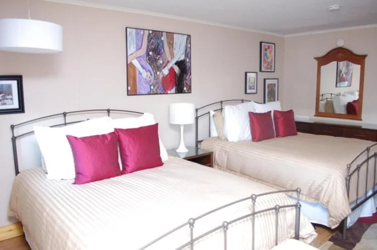 Bed in Gore Mountain Lodge