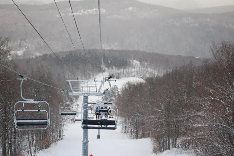 Skiing in Gore Mountain Lodge