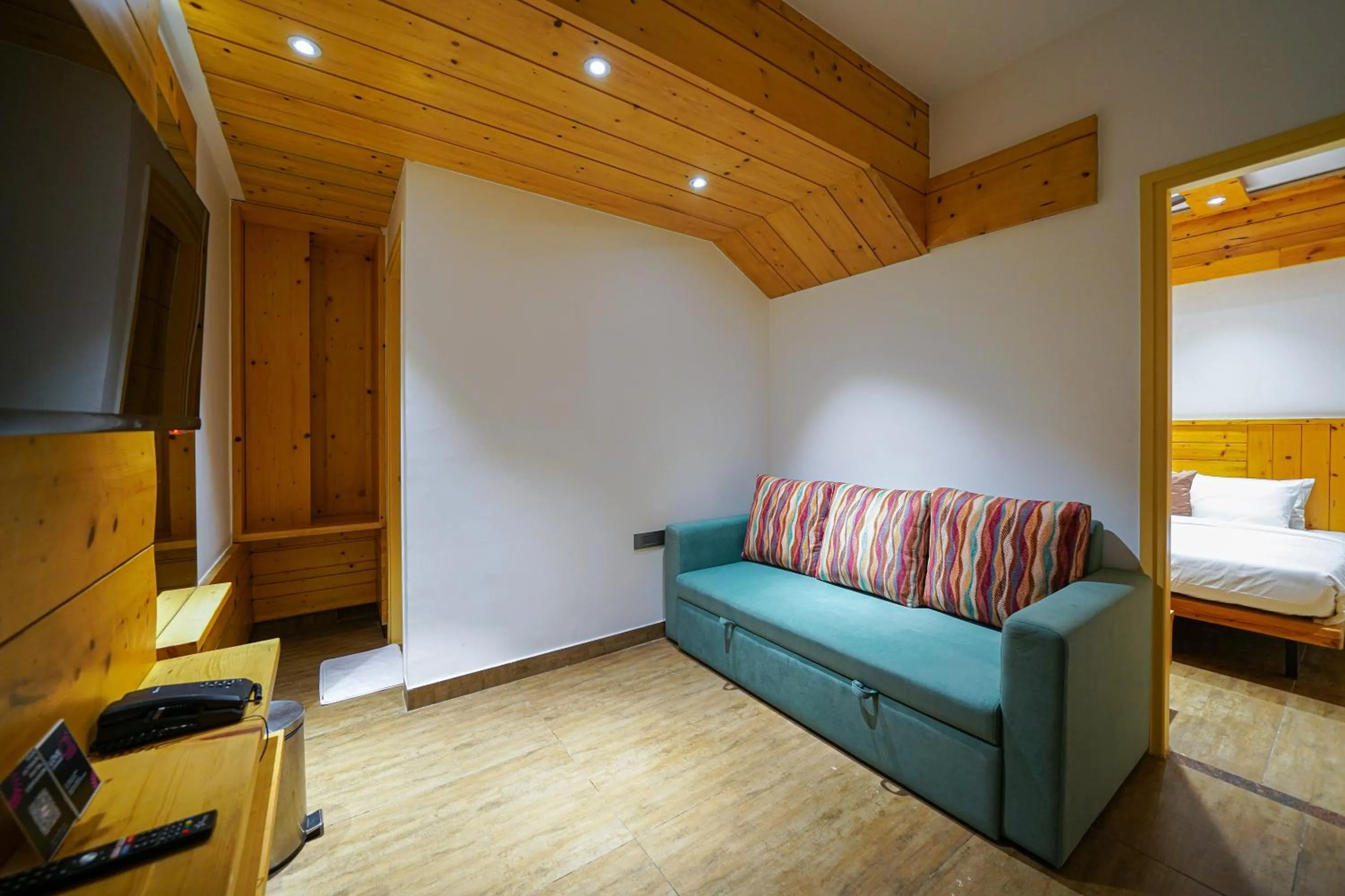 Living room, Bed in Open Hotel by Olive - Moka