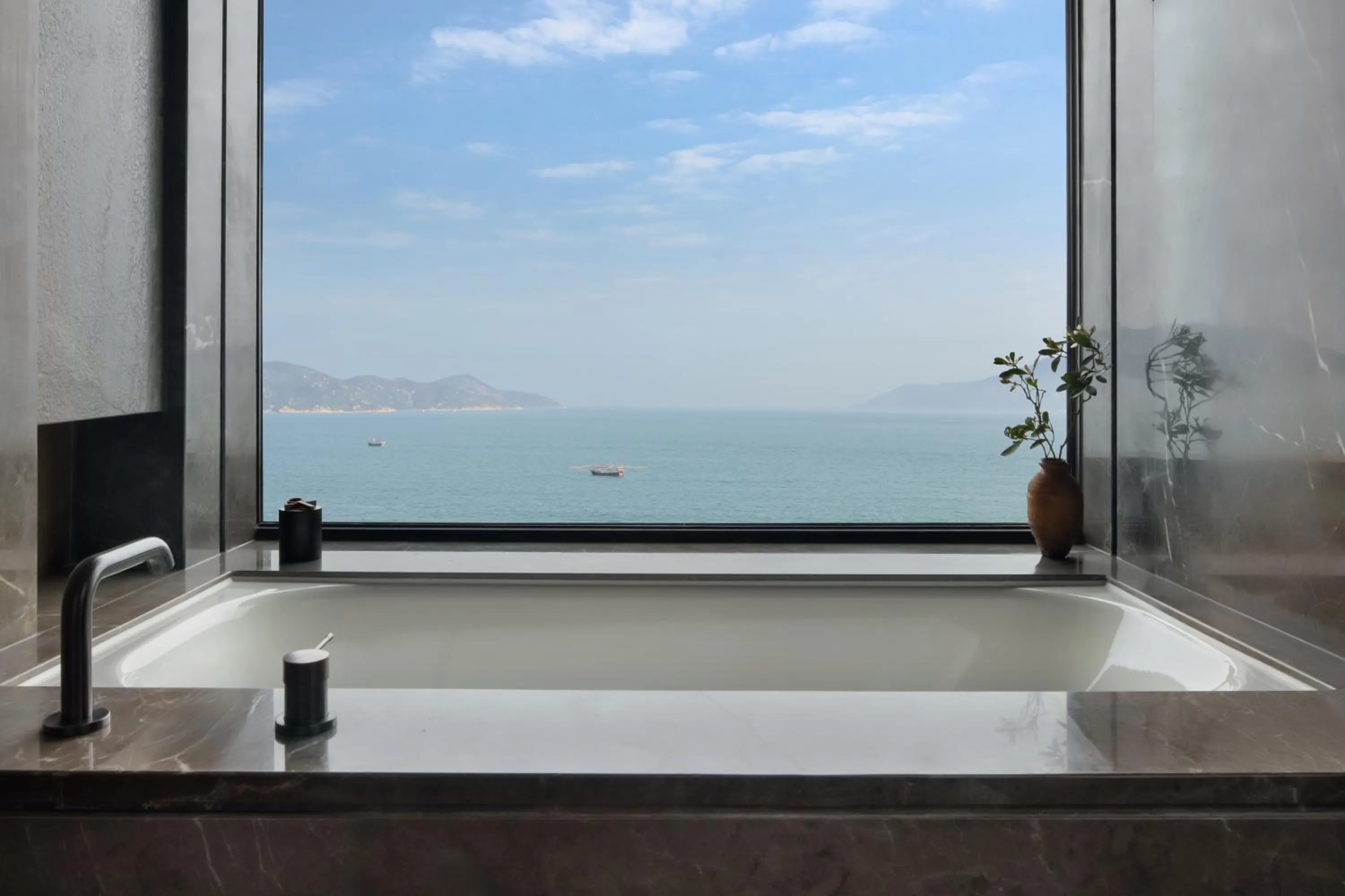 Bathroom in Alila Dong'Ao Island Zhuhai
