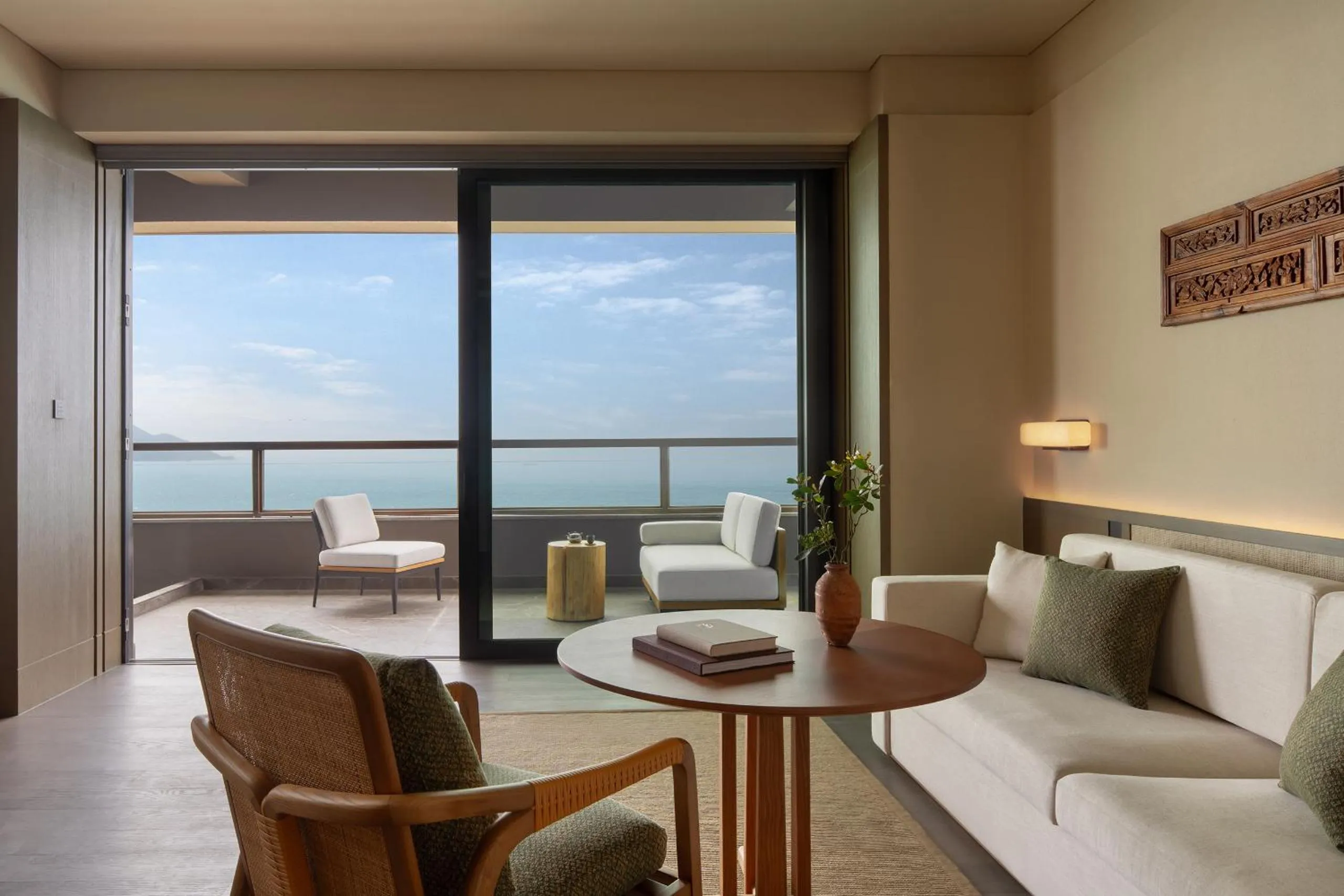 Living room in Alila Dong'Ao Island Zhuhai