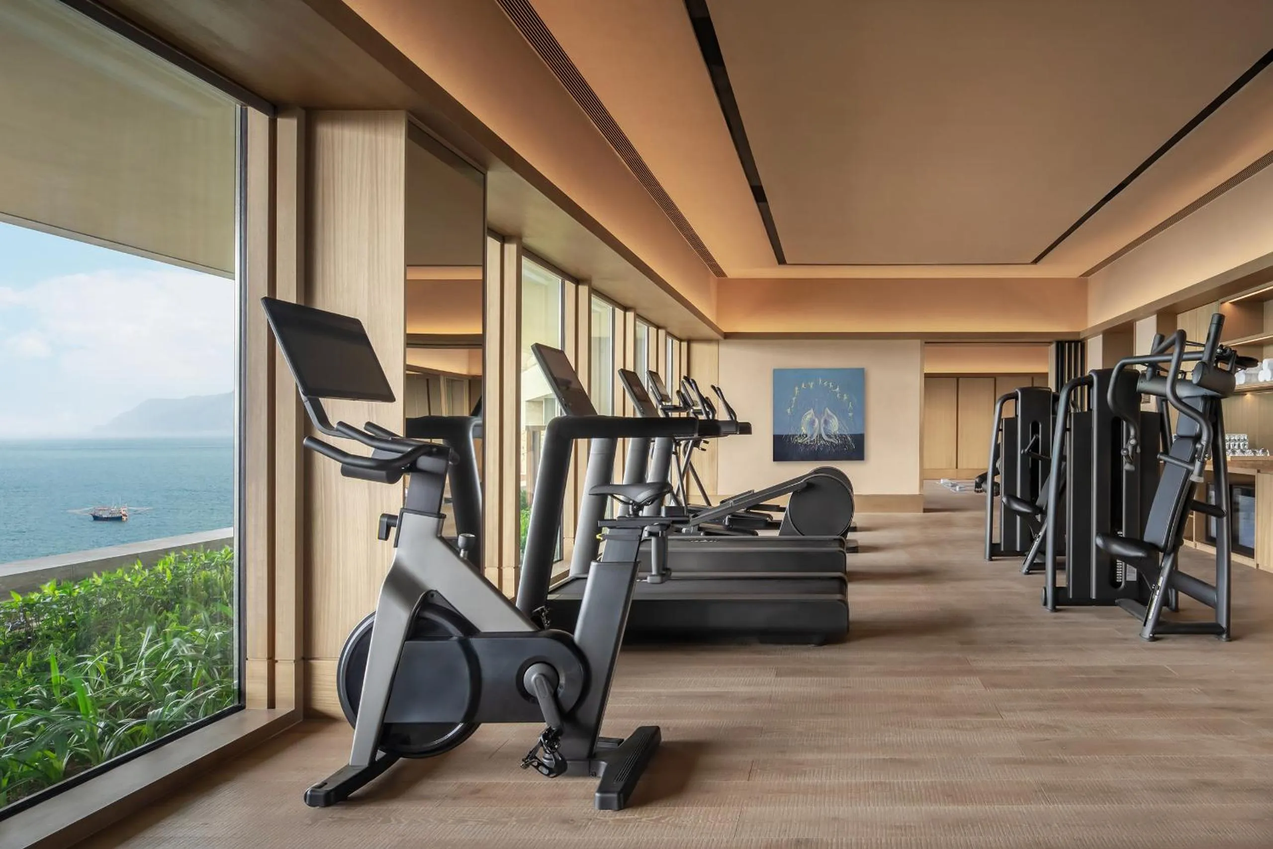 Fitness centre/facilities in Alila Dong'Ao Island Zhuhai
