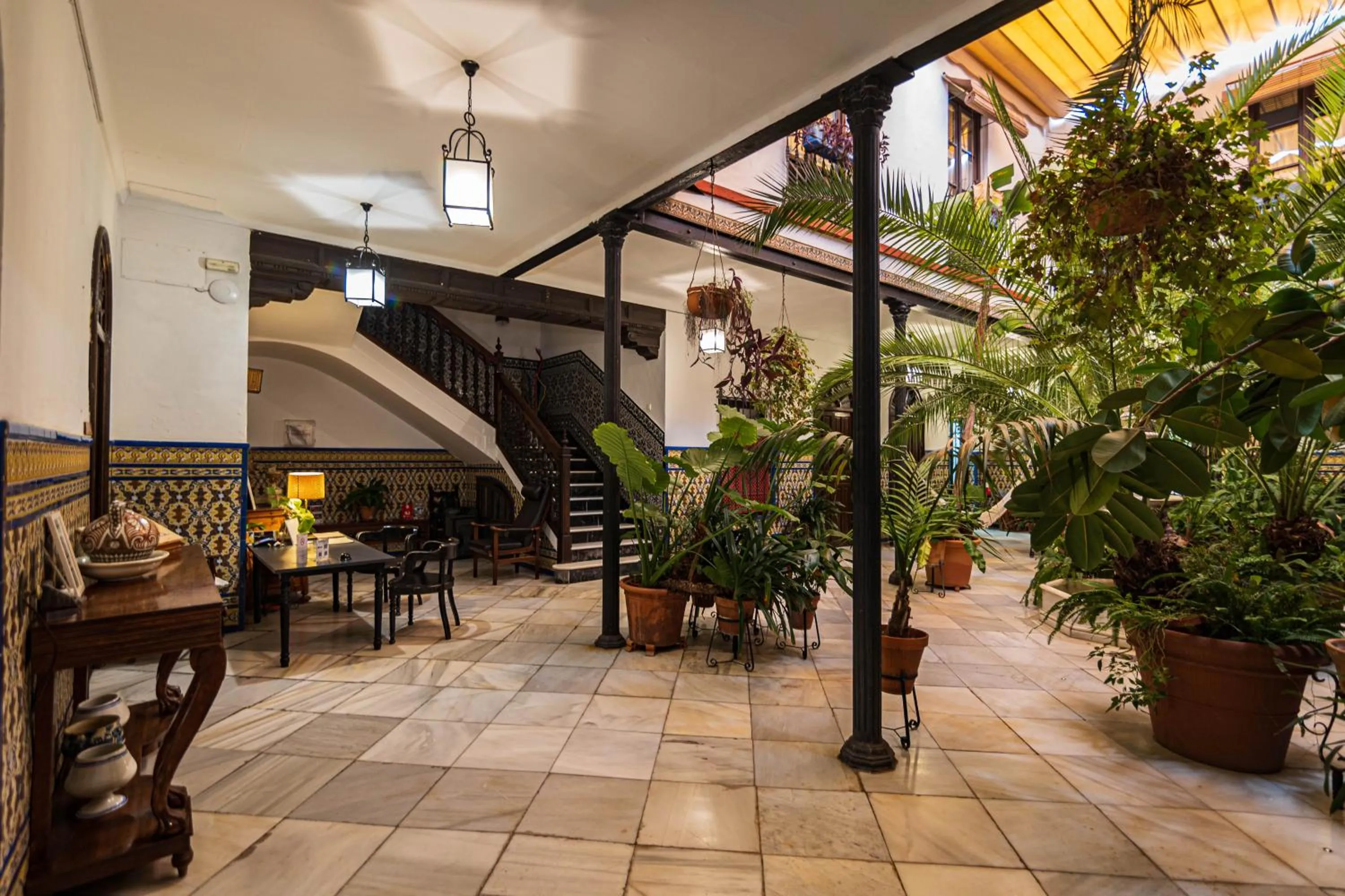 Property building in Hotel Casa de los Azulejos