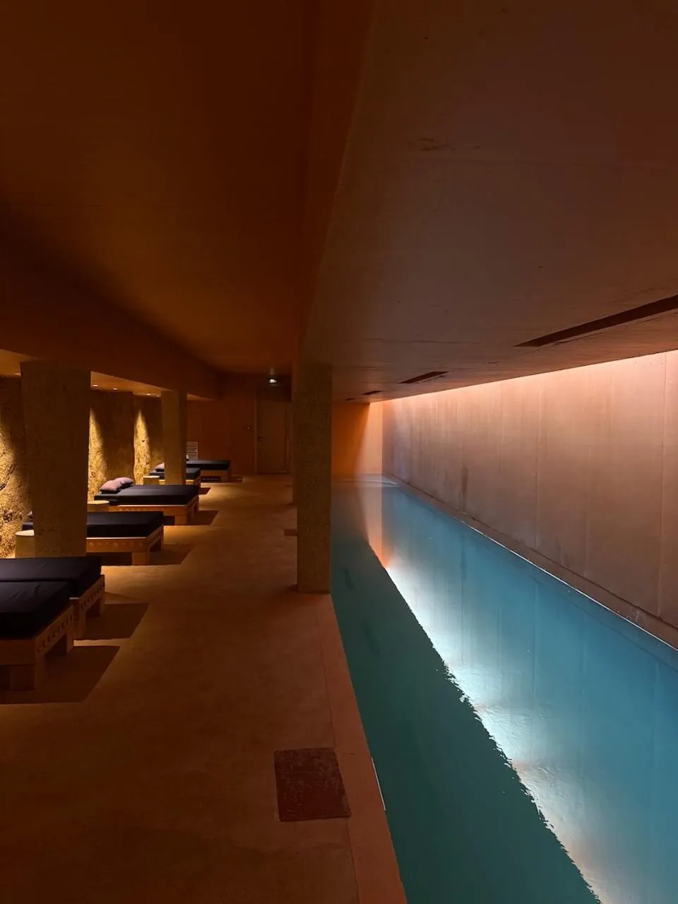 Swimming pool in Hôtel Mylos - Cargèse, Piscine Intérieure et Extérieure