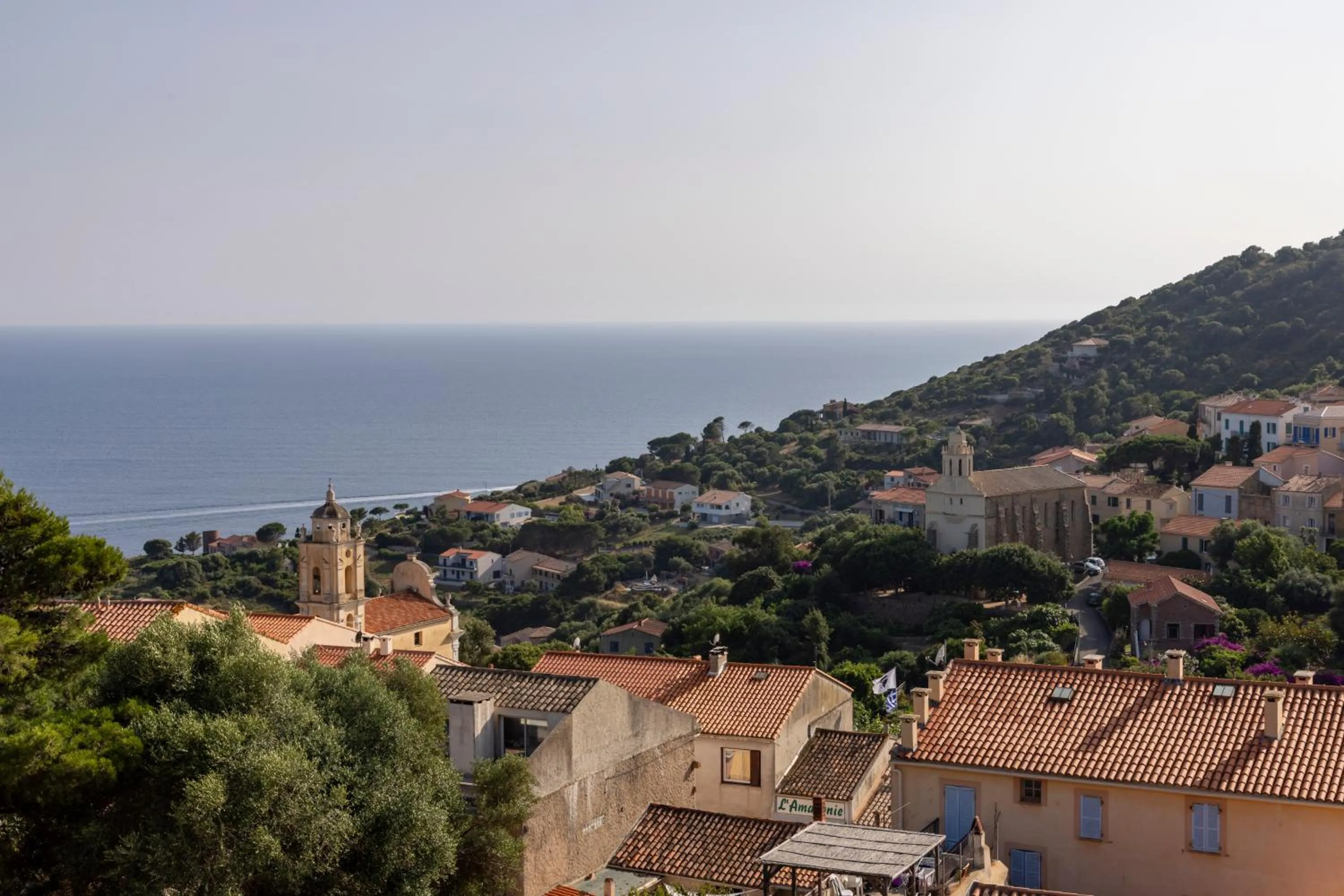 View (from property/room) in Hôtel Mylos - Cargèse, Piscine Intérieure et Extérieure