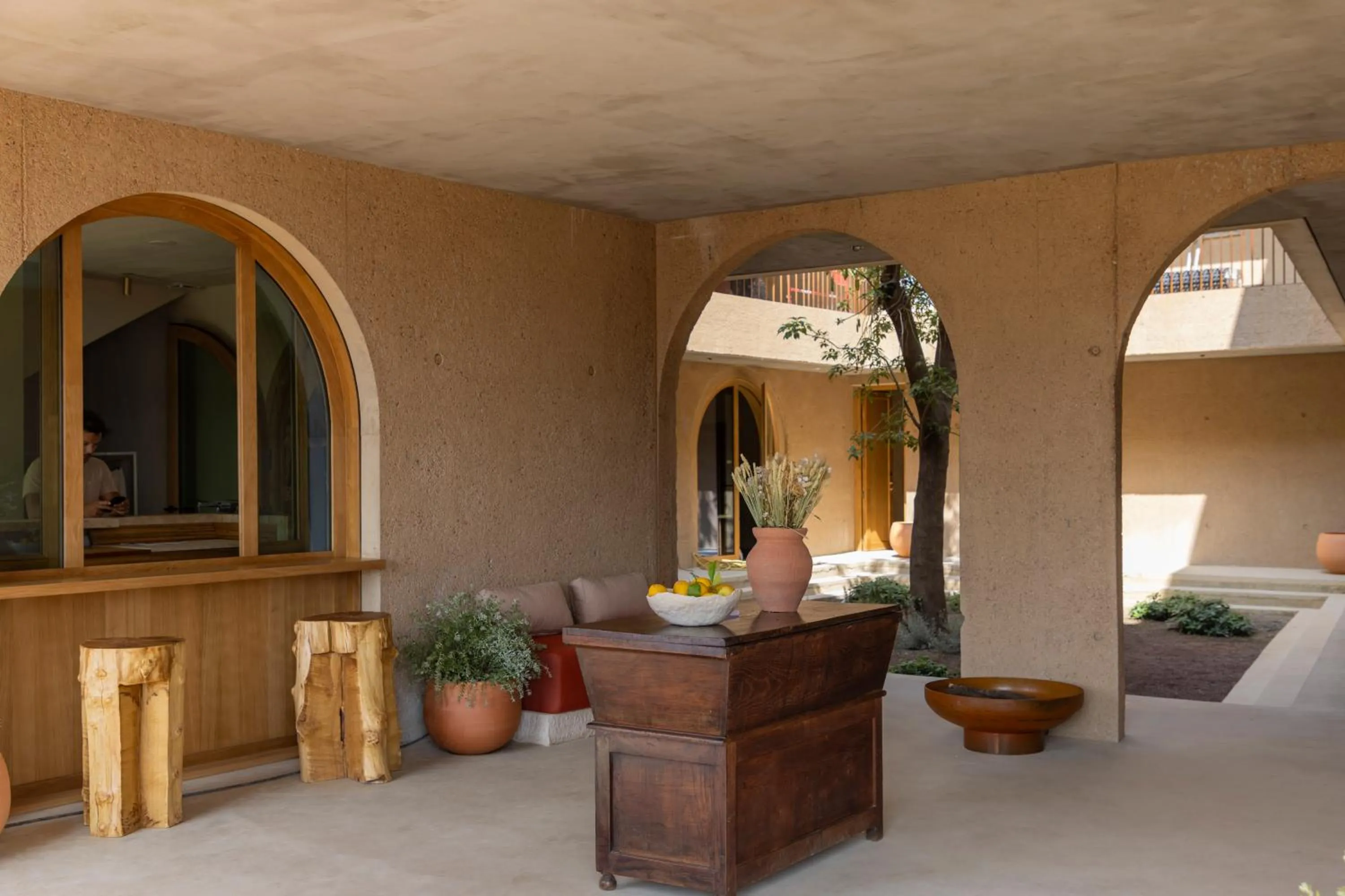 Property building in Hôtel Mylos - Cargèse, Piscine Intérieure et Extérieure