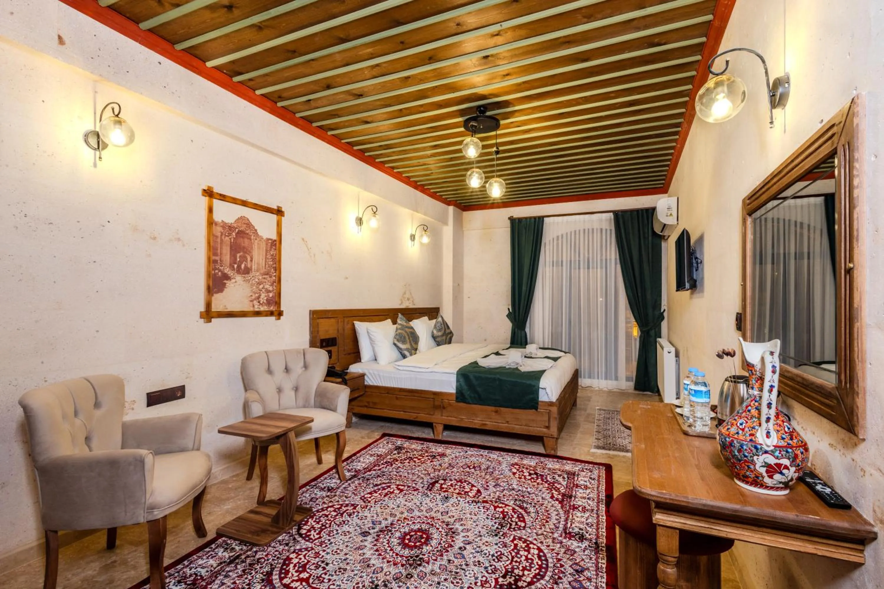Photo of the whole room, Bed in Mai Cappadocia Hotel