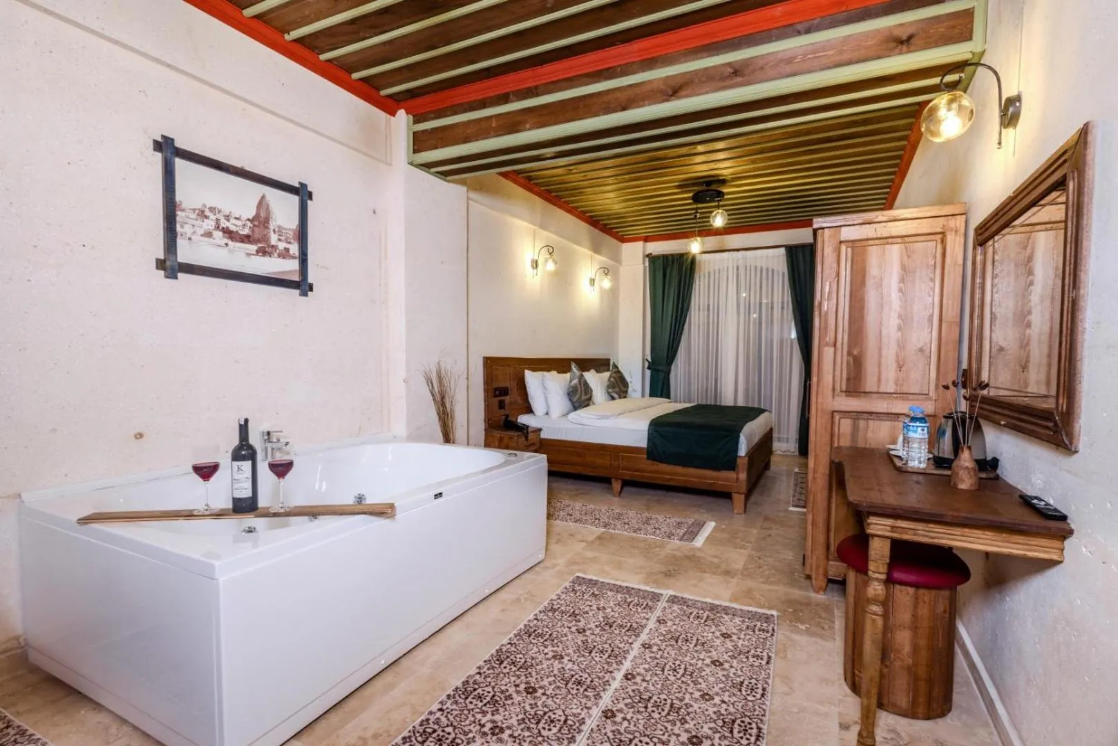 Photo of the whole room, Bed in Mai Cappadocia Hotel