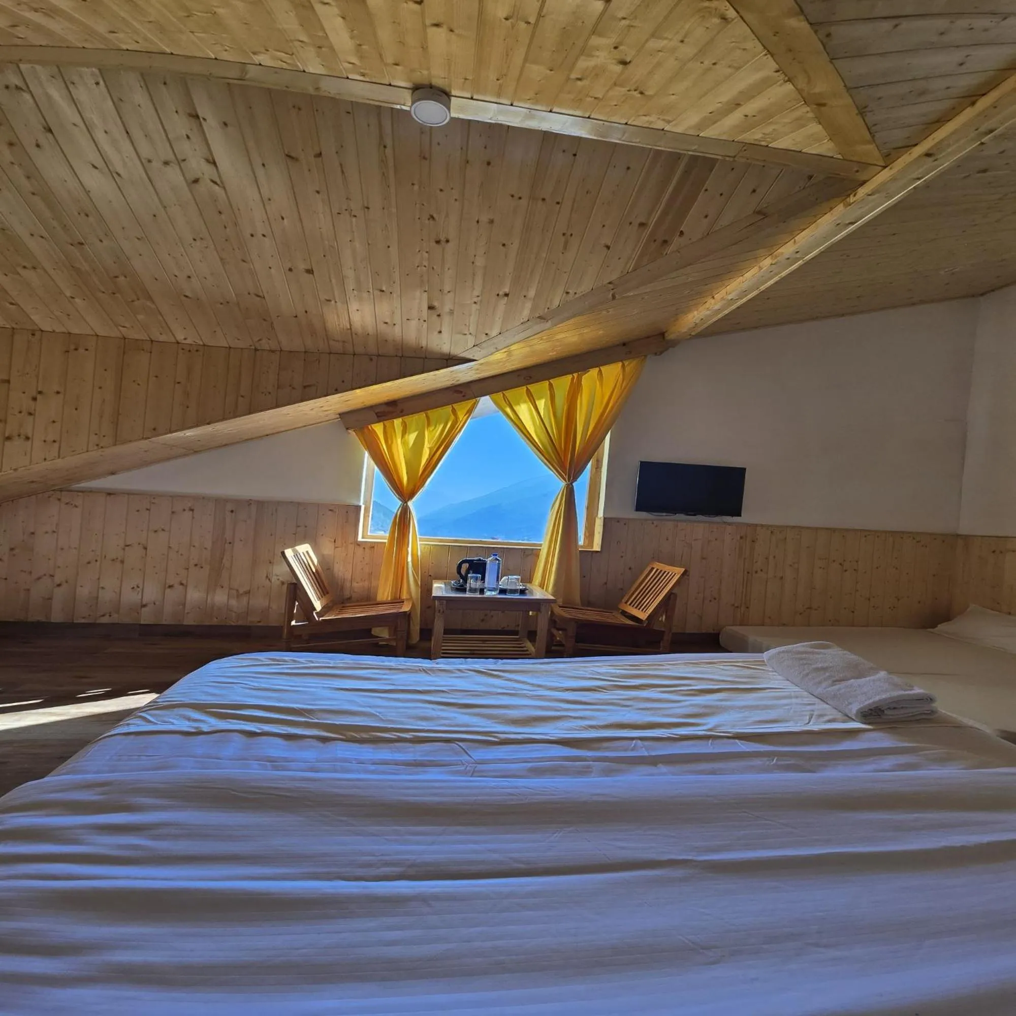 Bed in MB Igloo Resort