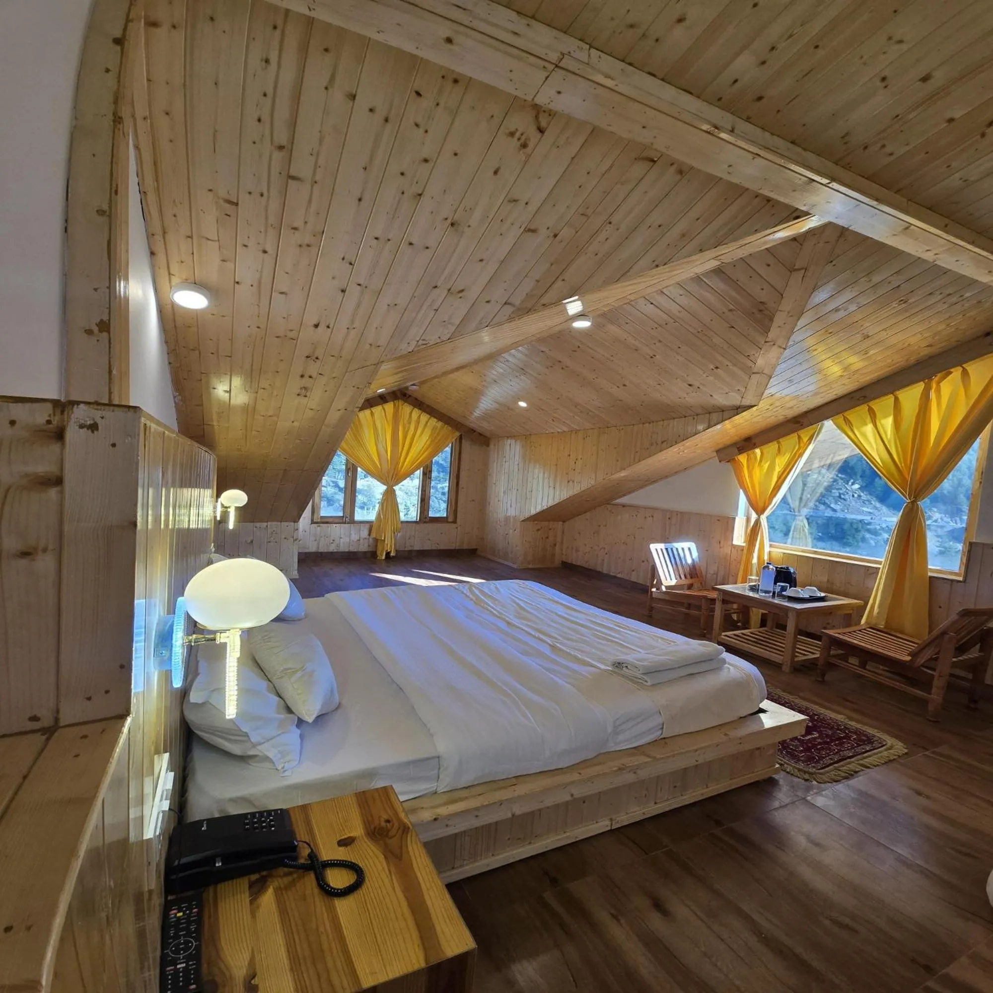 Bed in MB Igloo Resort