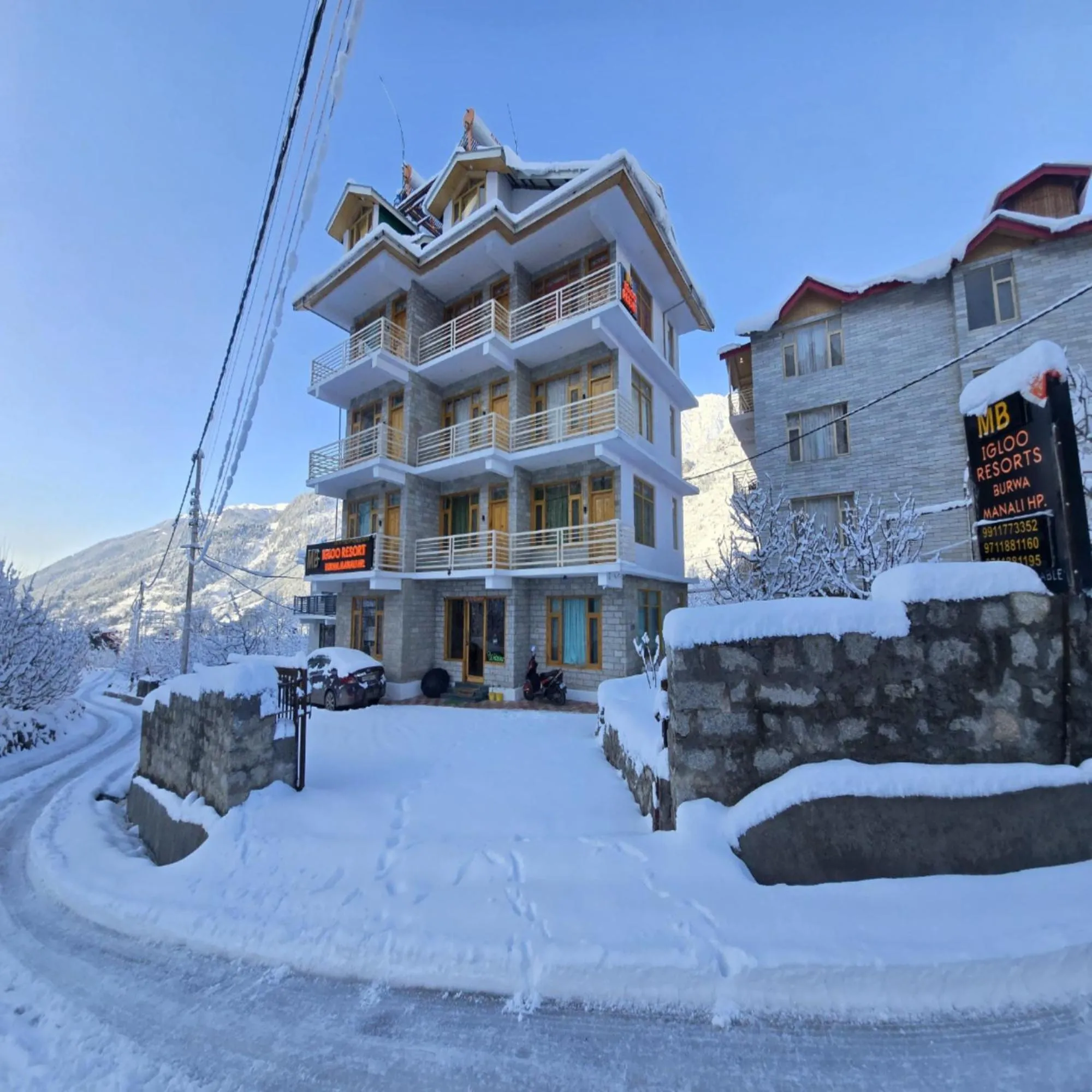 Property building in MB Igloo Resort