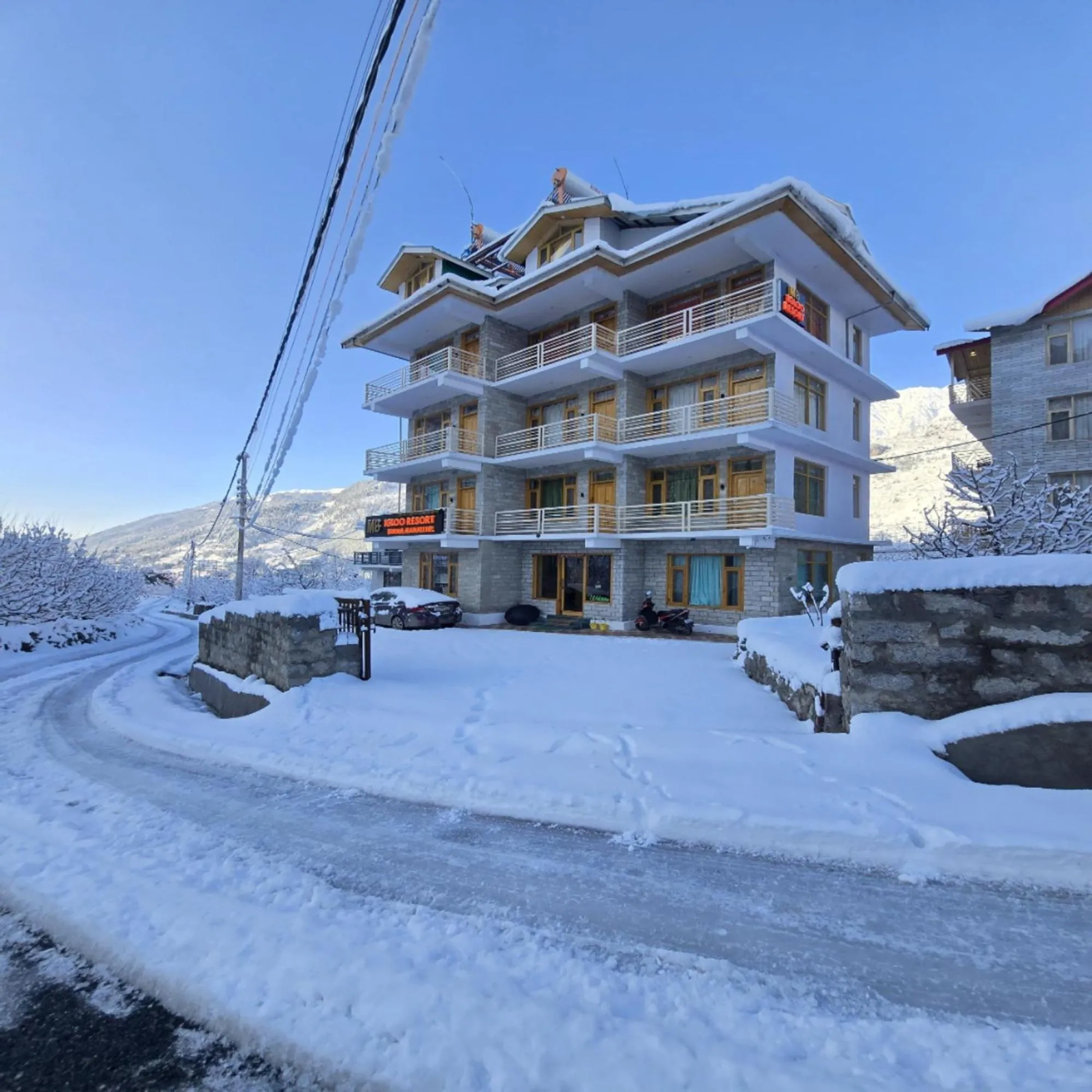 Property building in MB Igloo Resort