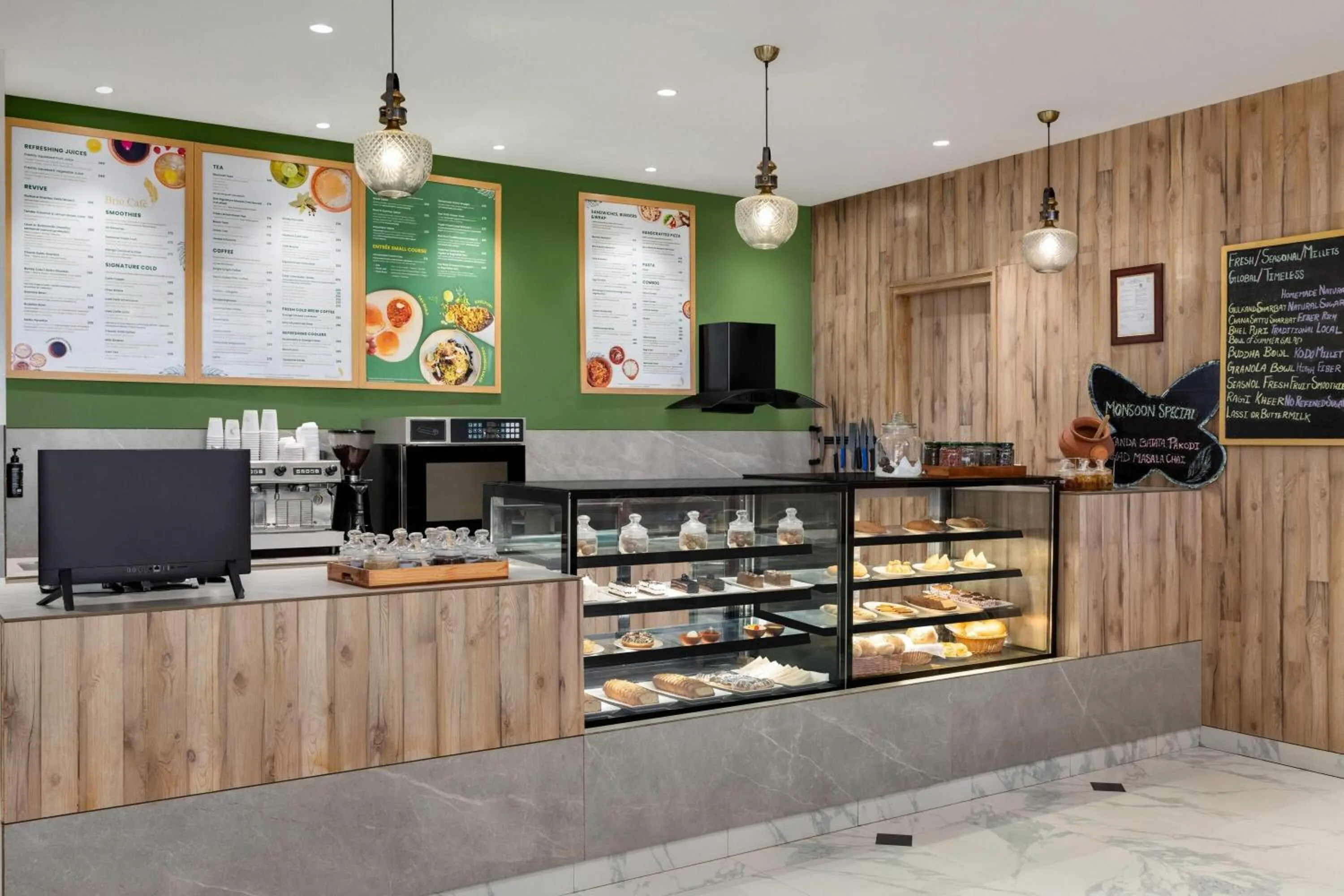 Restaurant/places to eat in Ramada Encore by Wyndham Lucknow Airport